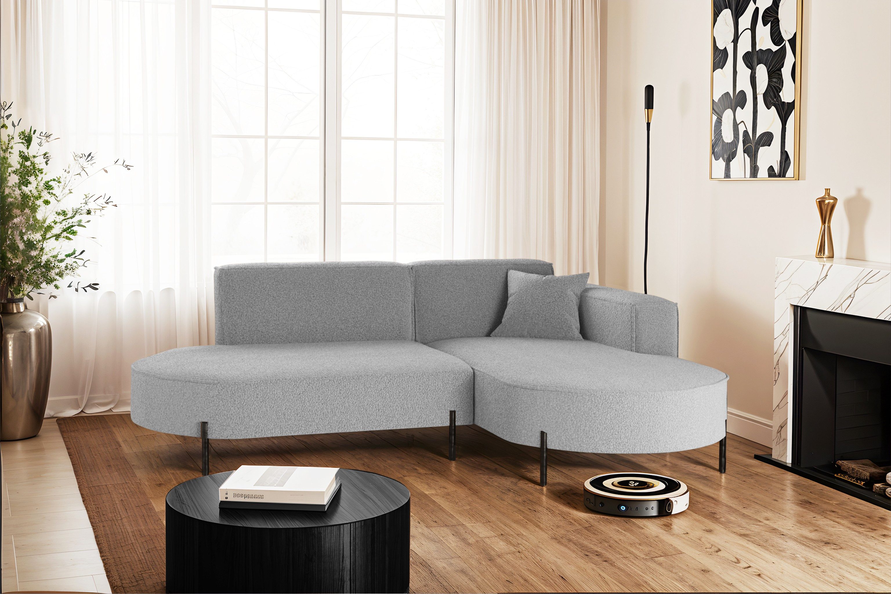 Kaiser Möbel Ecksofa Sofa L-Form Designer günstig online kaufen