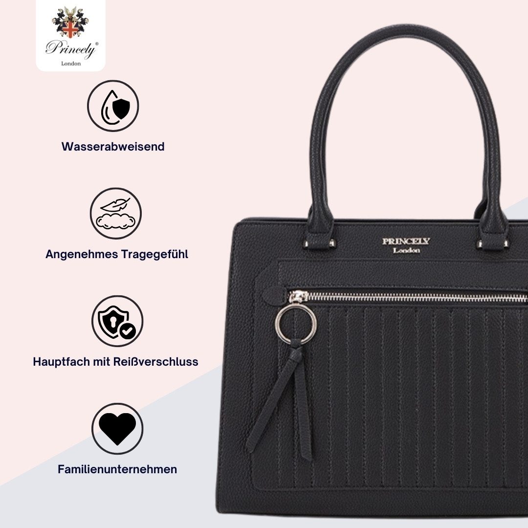 Princely London Handtasche Antonia – Edle & praktische Schultertasche