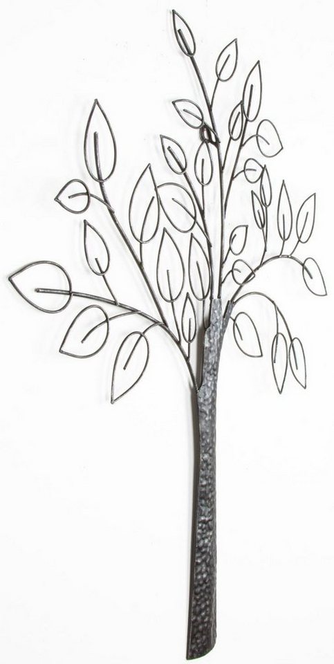 Art for the home Metallbild Metal Art - Baum, (1 St)