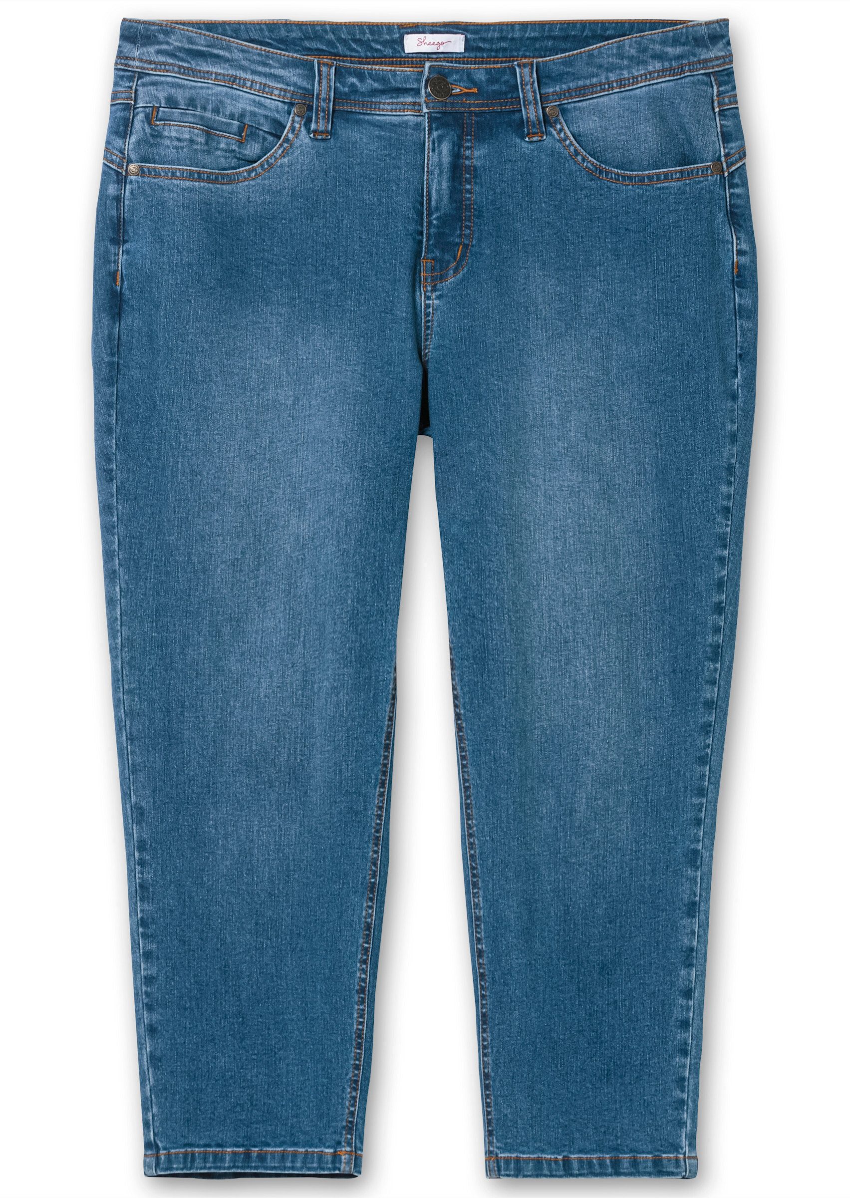 Stretch-Jeans Große Größen
