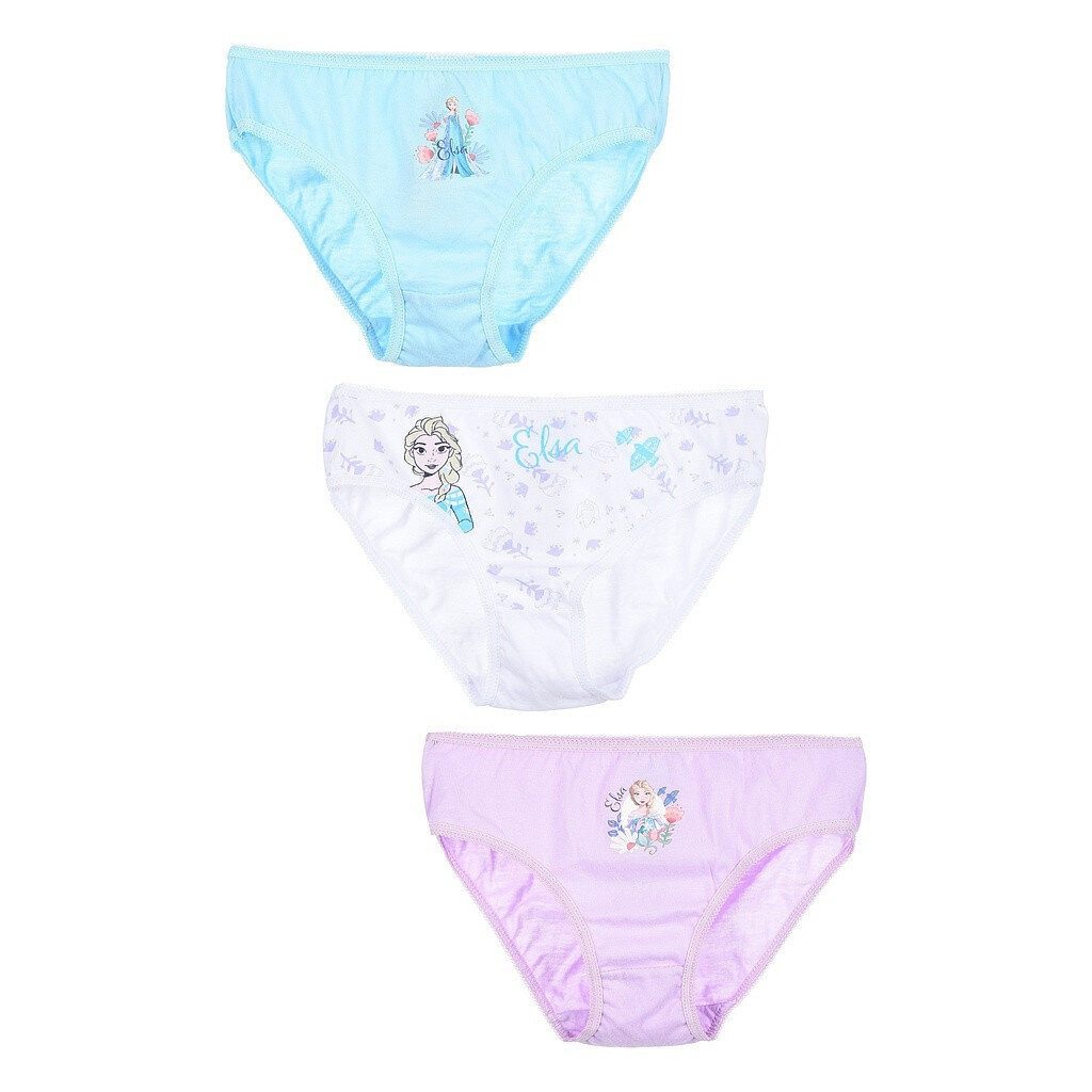 Disney Slip Disney Eiskönigin Kinderunterwäsche, Slips 3 Stück/Paket