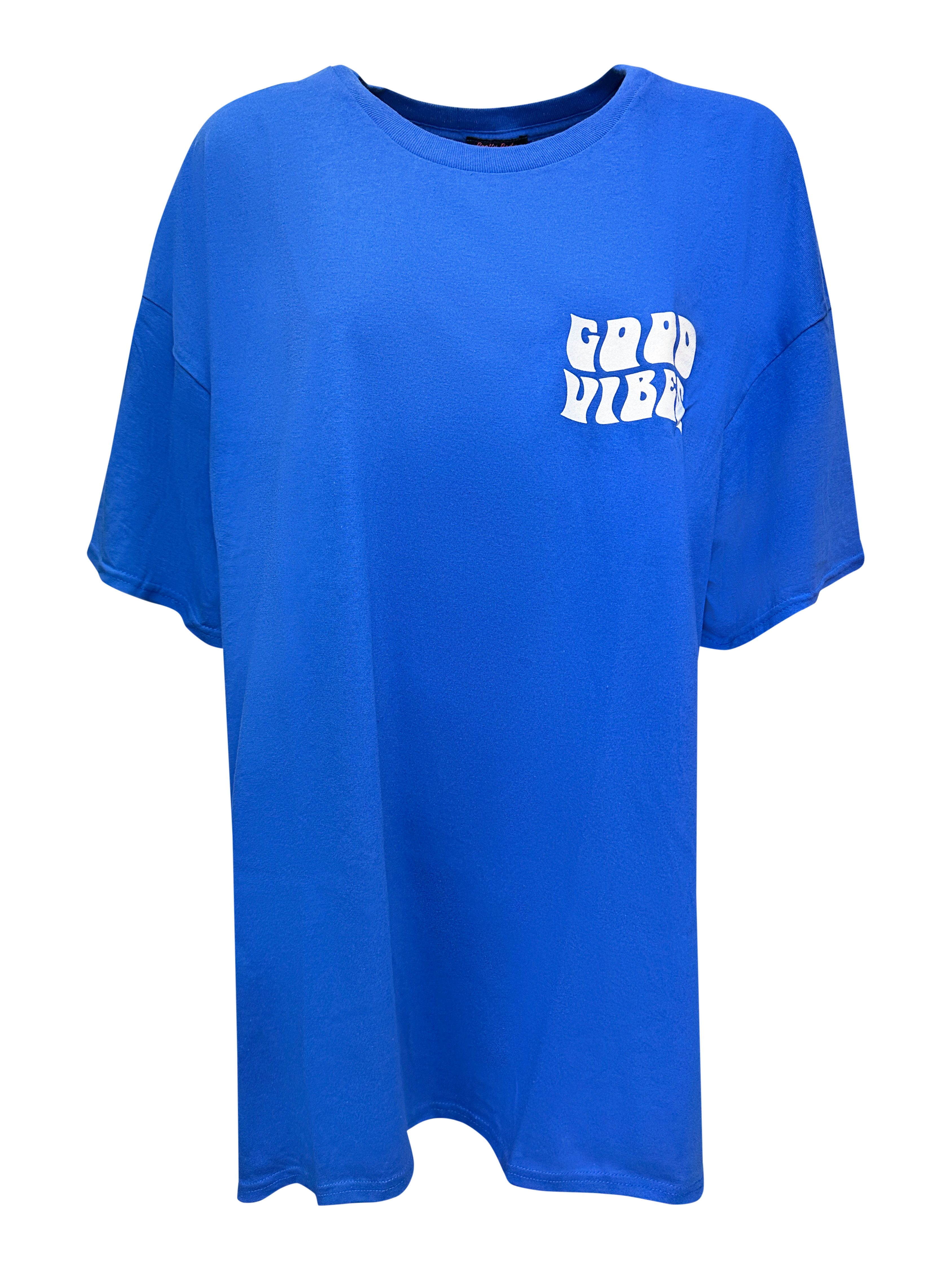 Worldclassca T-Shirt Worldclassca Oversized Print GOOD VIBES T-Shirt lang S günstig online kaufen