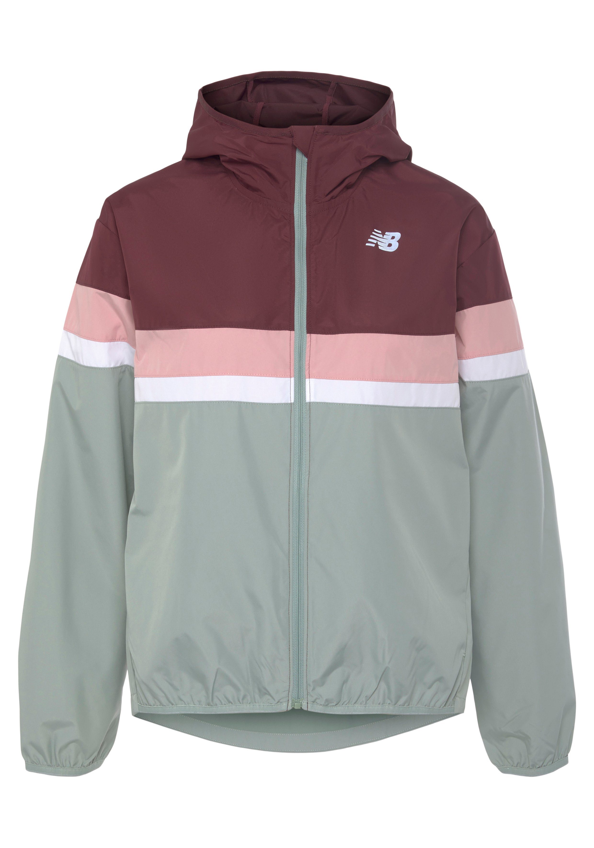 hochwertig New Balance Laufjacke juniper (328