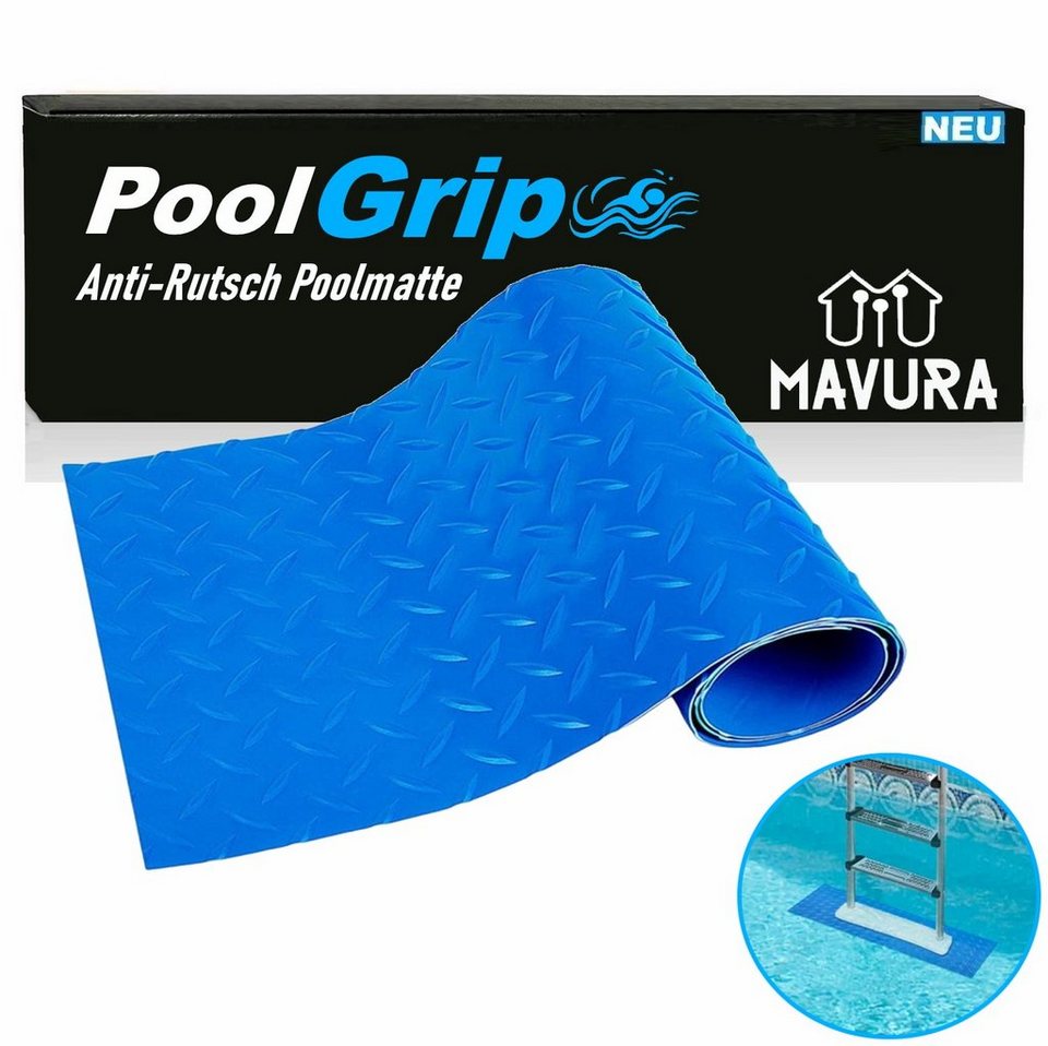 MAVURA Anti-Rutsch-Pad PoolGrip Schwimmleitermatte Pool