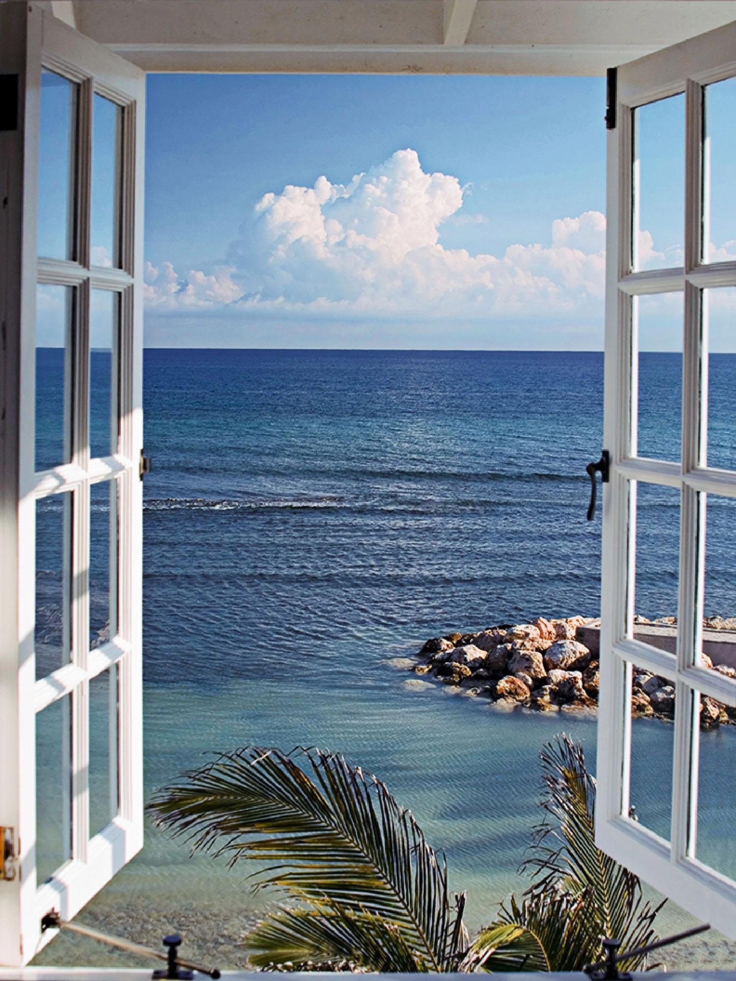 Home affaire, Glasbild, »Fenster mit Ausblick« OTTO