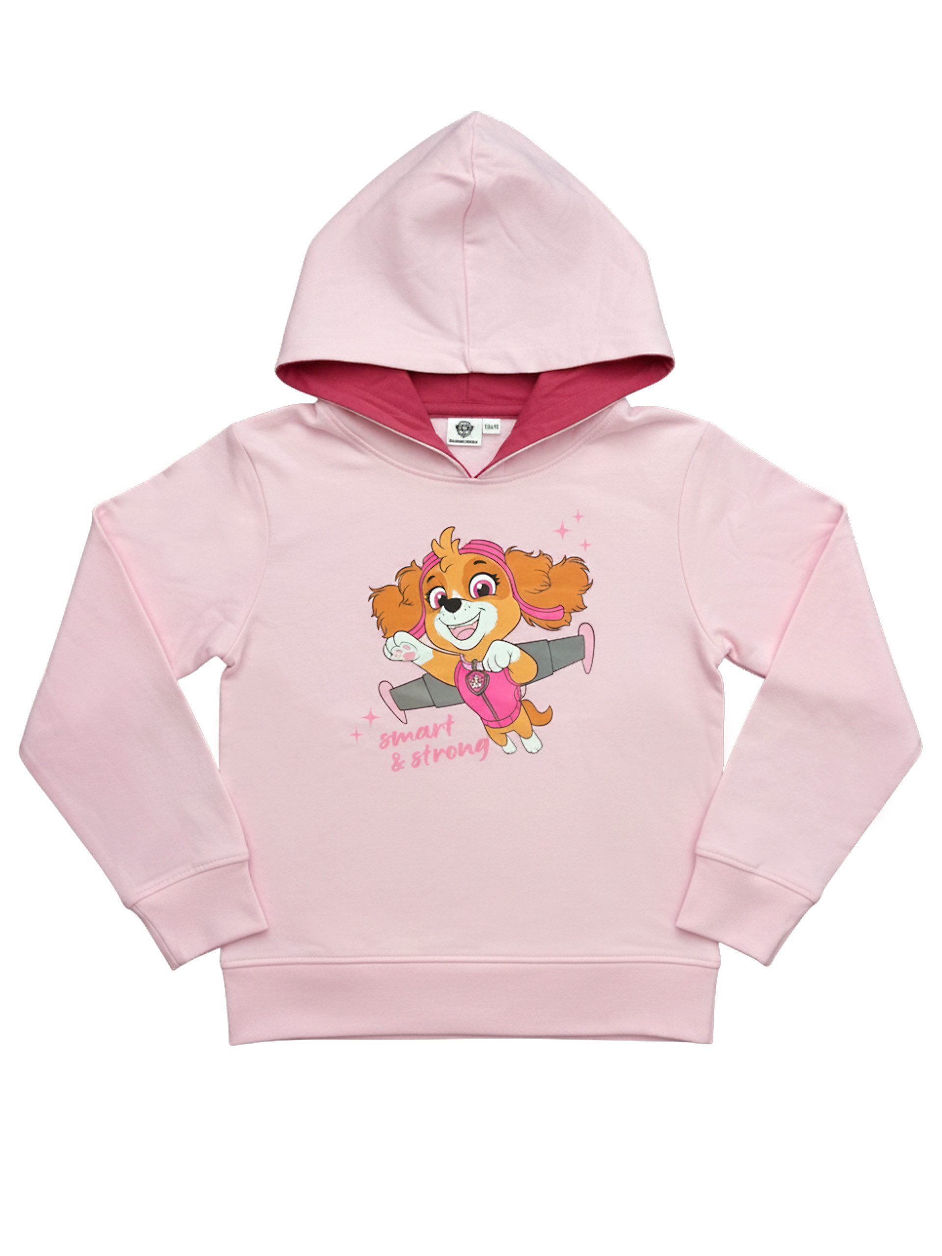 Sweatshirt Paw Patrol Hoodie Skye smart & strong Kapuzenpullover Sweatshirt