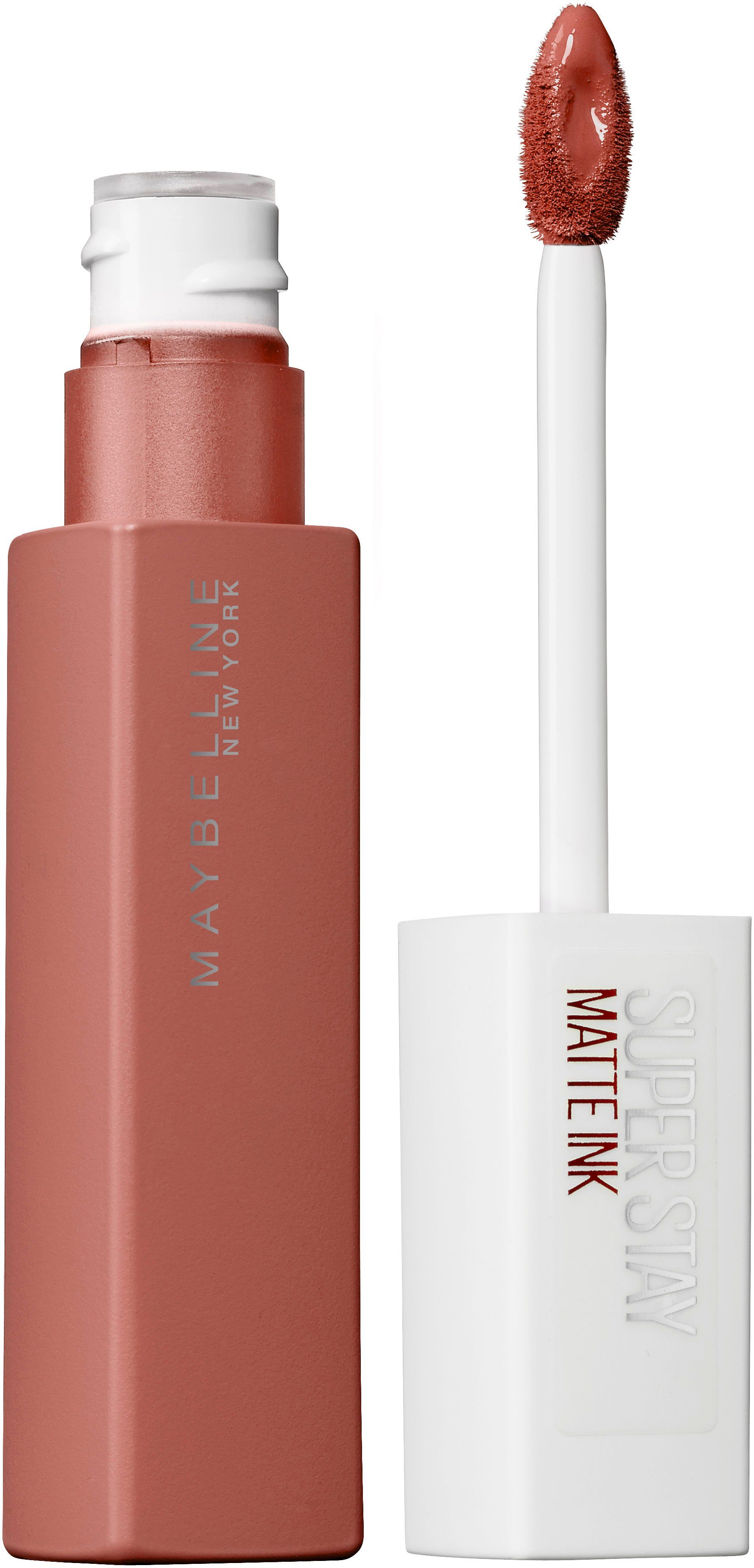 MAYBELLINE NEW YORK Lippenstift Super Stay Matte Ink Nude, mit natürlichen Inhaltstoffen