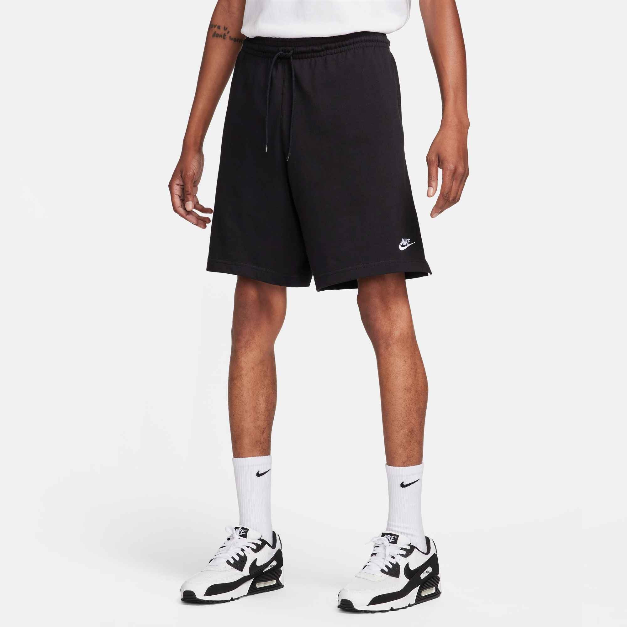 Nike Sportswear Shorts Nike Club Men's Knit Shorts atmungsaktives Material, relaxte Passform, mit Eingrifftaschen