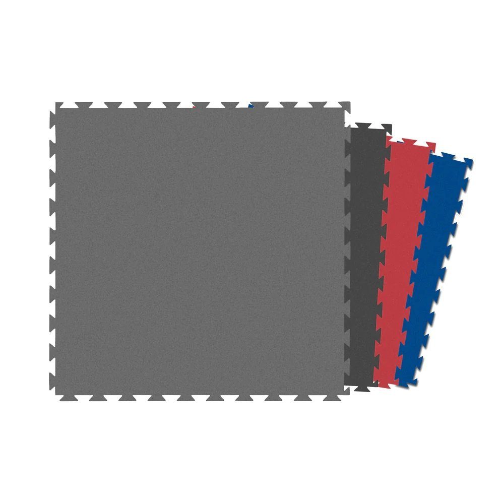 Trendy Sport Fitnessmatte Fitnessboden StudioLine Classico Grau 10m² (10-St), Fitnessboden für Fitnessstudios, Therapieräume und Aerobicbereich
