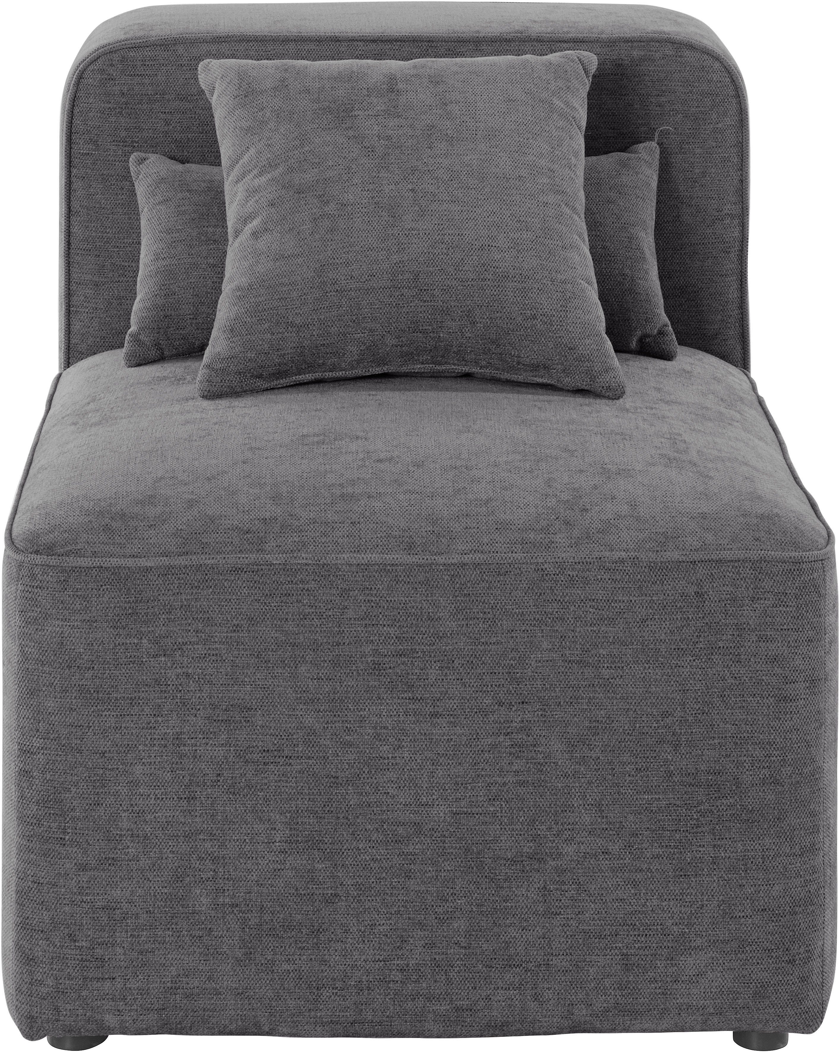 Home affaire Sofa-Mittelelement Sundstrup, Modulserie, individuelle Zusammenstellung