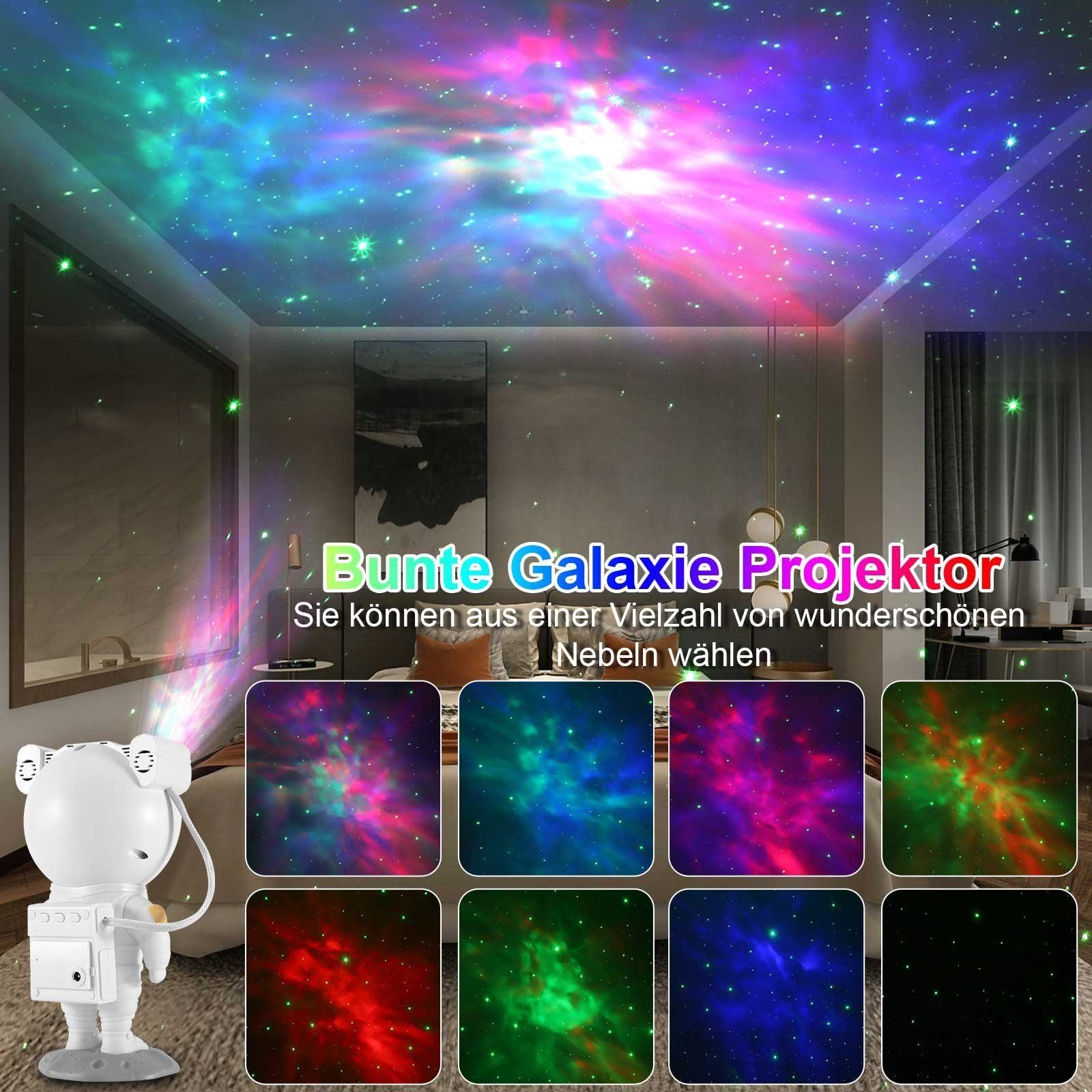 BlingBin LED-Sternenhimmel LED Sternenhimmel Projektor Astronauten, Galaxy  Projector