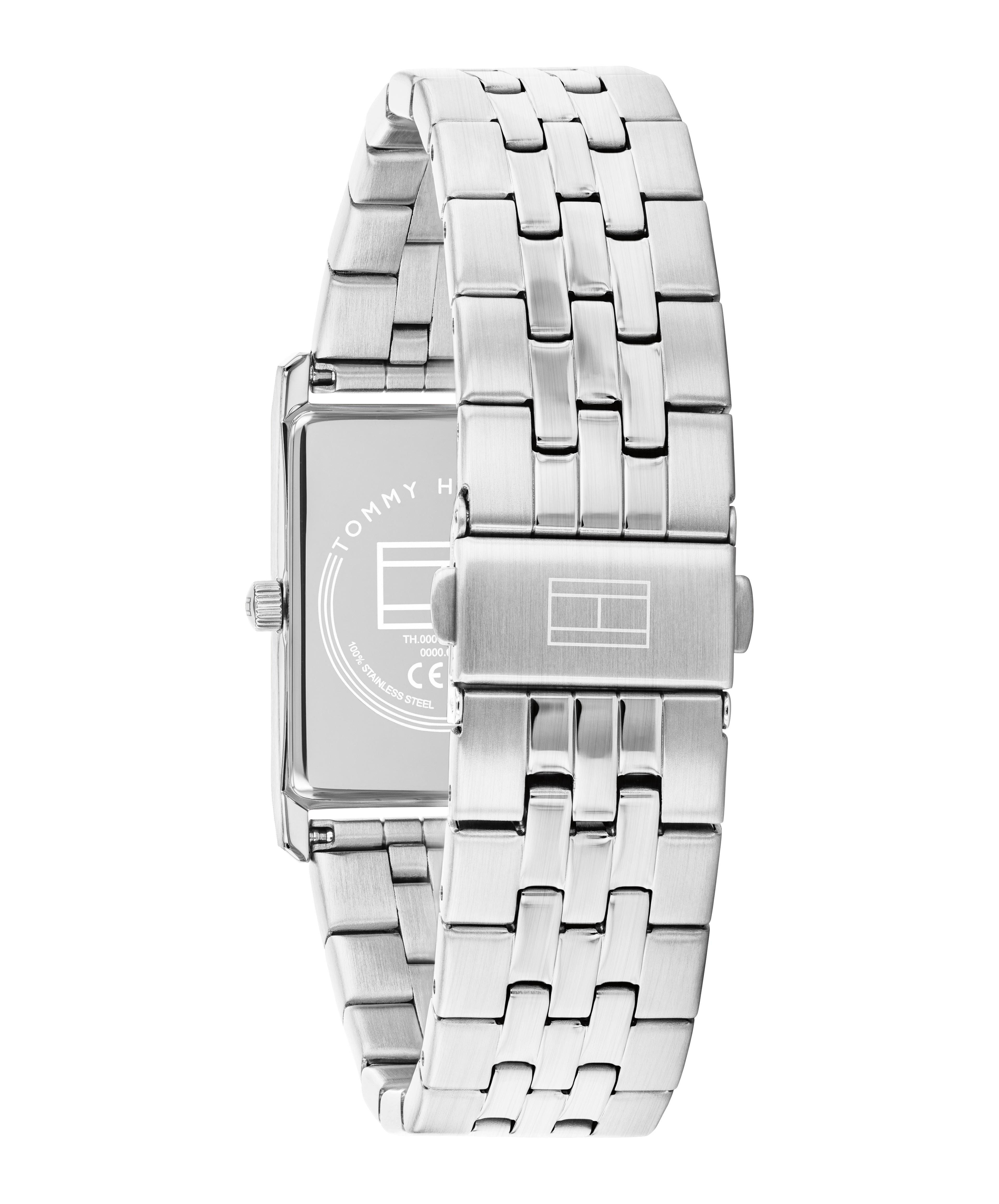 Tommy Hilfiger Quarzuhr Ben 1710773, Armbanduhr, Herrenuhr, Edelstahlarmband, analog