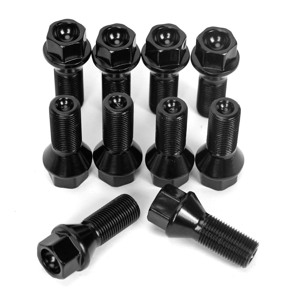 OSTWOLKE Schrauben-Set 10 x Radschrauben M14x1,25 SW17 für BMW X3 X5 E70 F30 F20 F25, 36136781151 – Bild 3 von 5