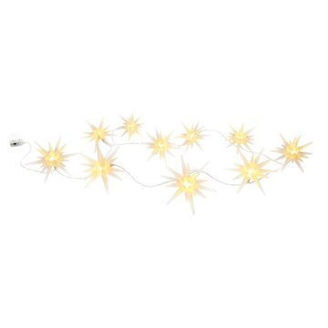 näve Dekolicht, Lichterkette Weihnachtsdeko Sternenmuster LED Außenleuchte IP44 XMAS L