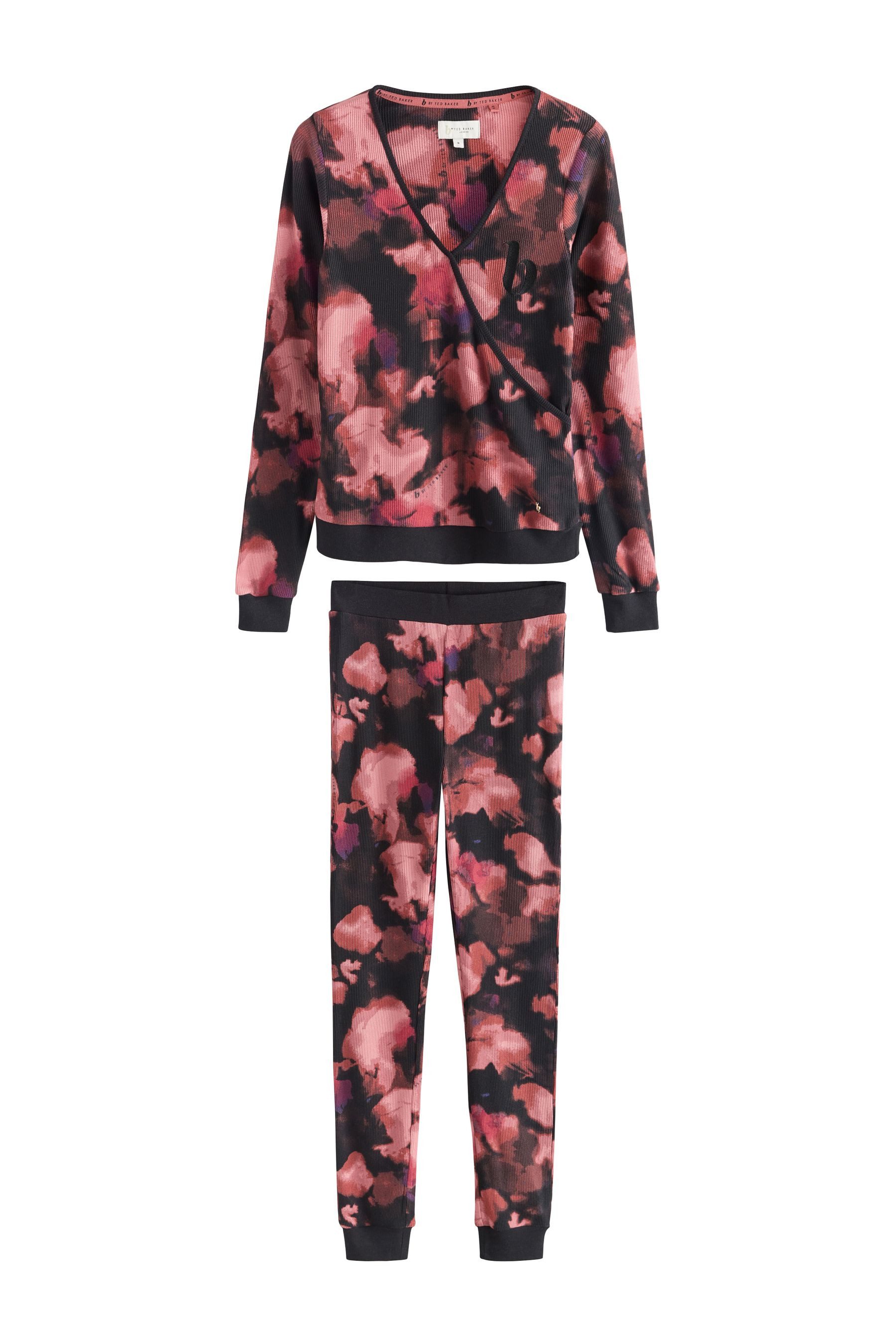 Pyjama B By Ted Baker Schlafanzug in Wickeloptik