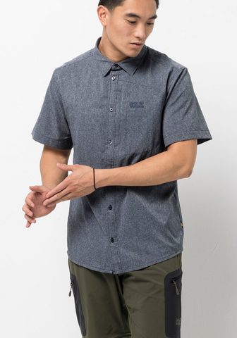 JACK WOLFSKIN Рубашка с короткими рукавами »BA...