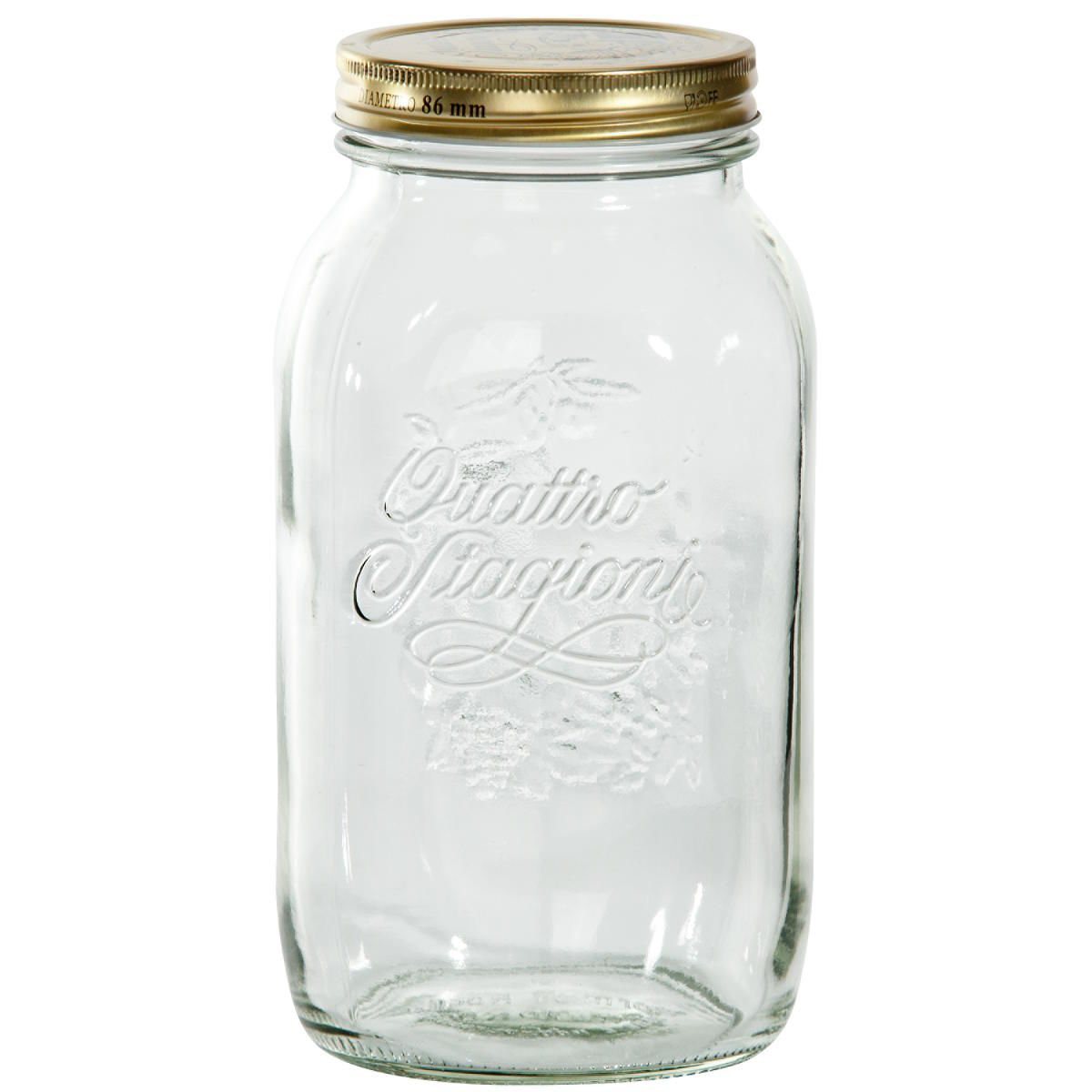 QUATTRO STAGIONI »Aufbewahrungsglas 1,5 l« QUATTRO STAGIONI »Aufbewahrungsglas 1,5 l«