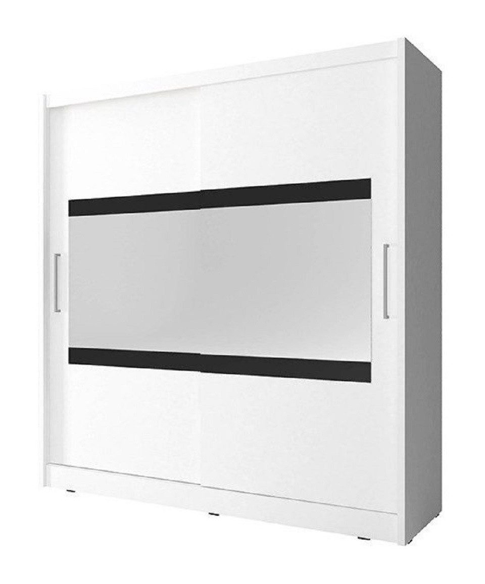 Schwebetürenschrank Vielseitige Regal-Schrank-Garderobe für Aufbewahrung