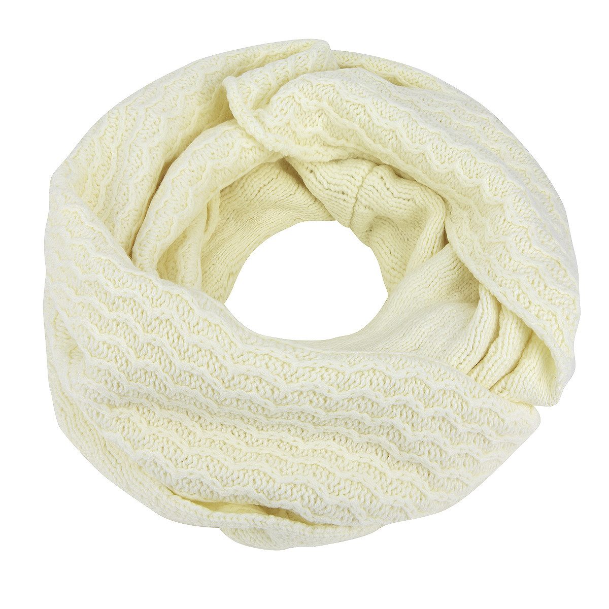 Estefania for woman Loop 147-9304, lässiger Strick Loop, Strickmuster