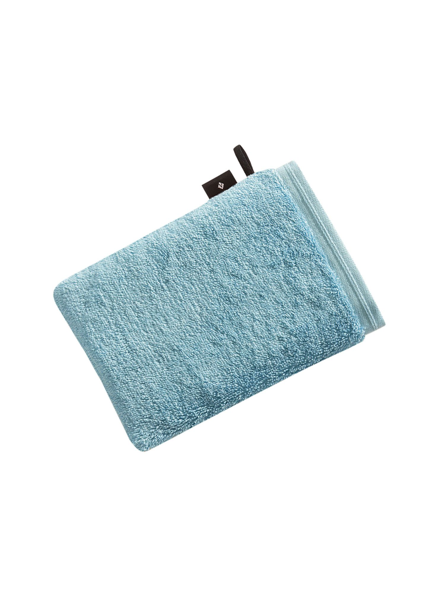 Vossen Waschhandschuh 4er Pack Waschhandschuh 22 x 16 cm Vegan Life, Frottier (Spar-Set, 4-St)