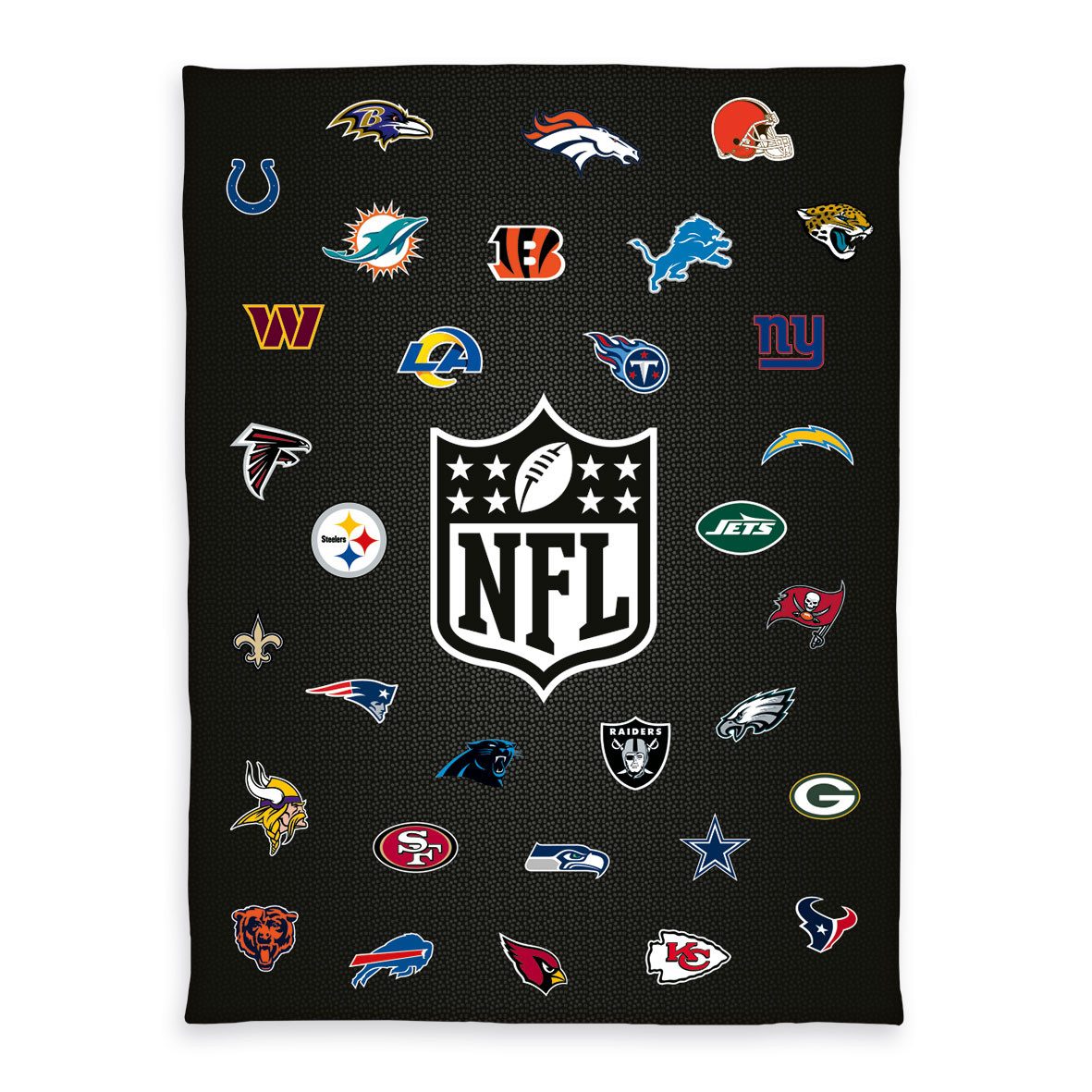 Brilliant Bettwäsche / NFL / 135x200cm, 100% Baumwolle