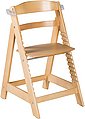 roba® Hochstuhl »Treppenhochstuhl Sit Up Click & Fun, natur«, aus Holz, Bild 3