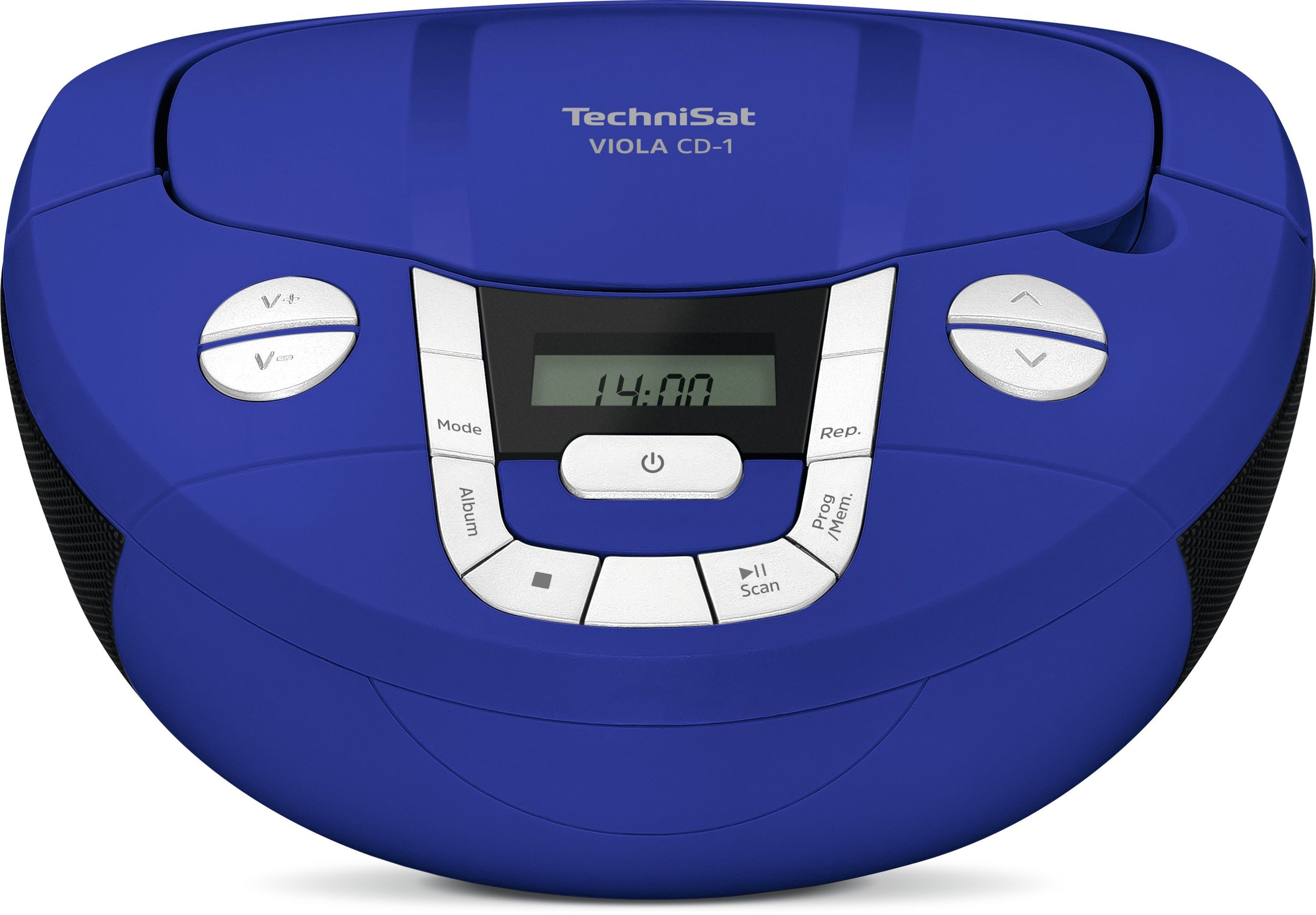 TechniSat VIOLA CD-1 UKW-Radio (FM-Tuner mit RDS, 2 W, CD-Player, Bluetooth, Tragegriff, Netz- und Batteriebetrieb)