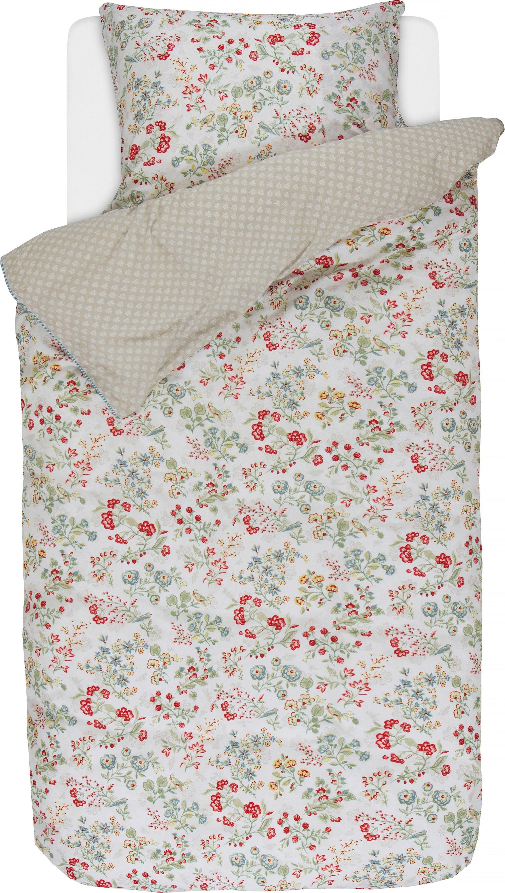 Wendebettwäsche »Jaipur Flower«, PiP Studio, mit floralem ...