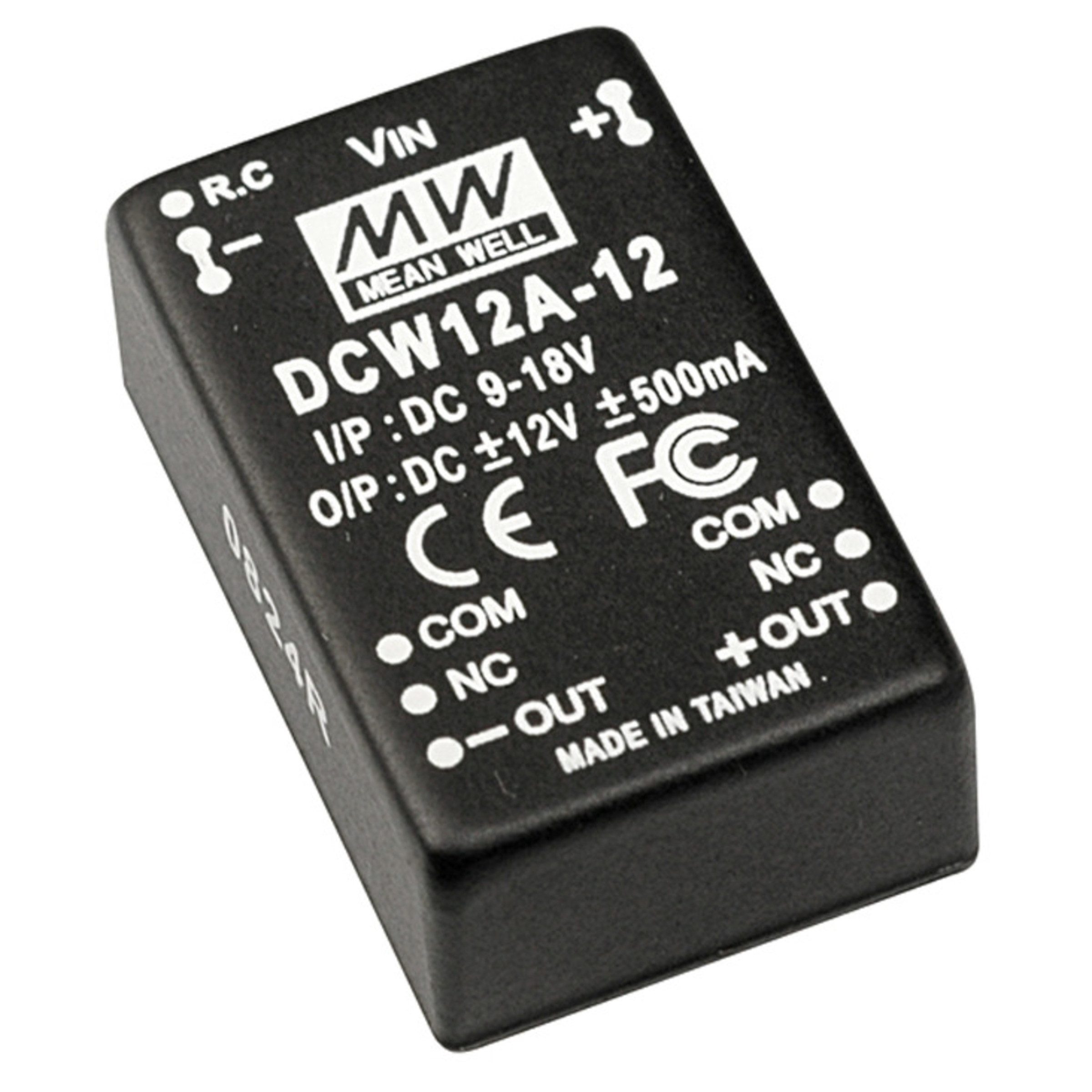 Wechselrichter "DCW12C-12" 12V, 12W, Niedervolt, L31,8xH12,2xB20cm