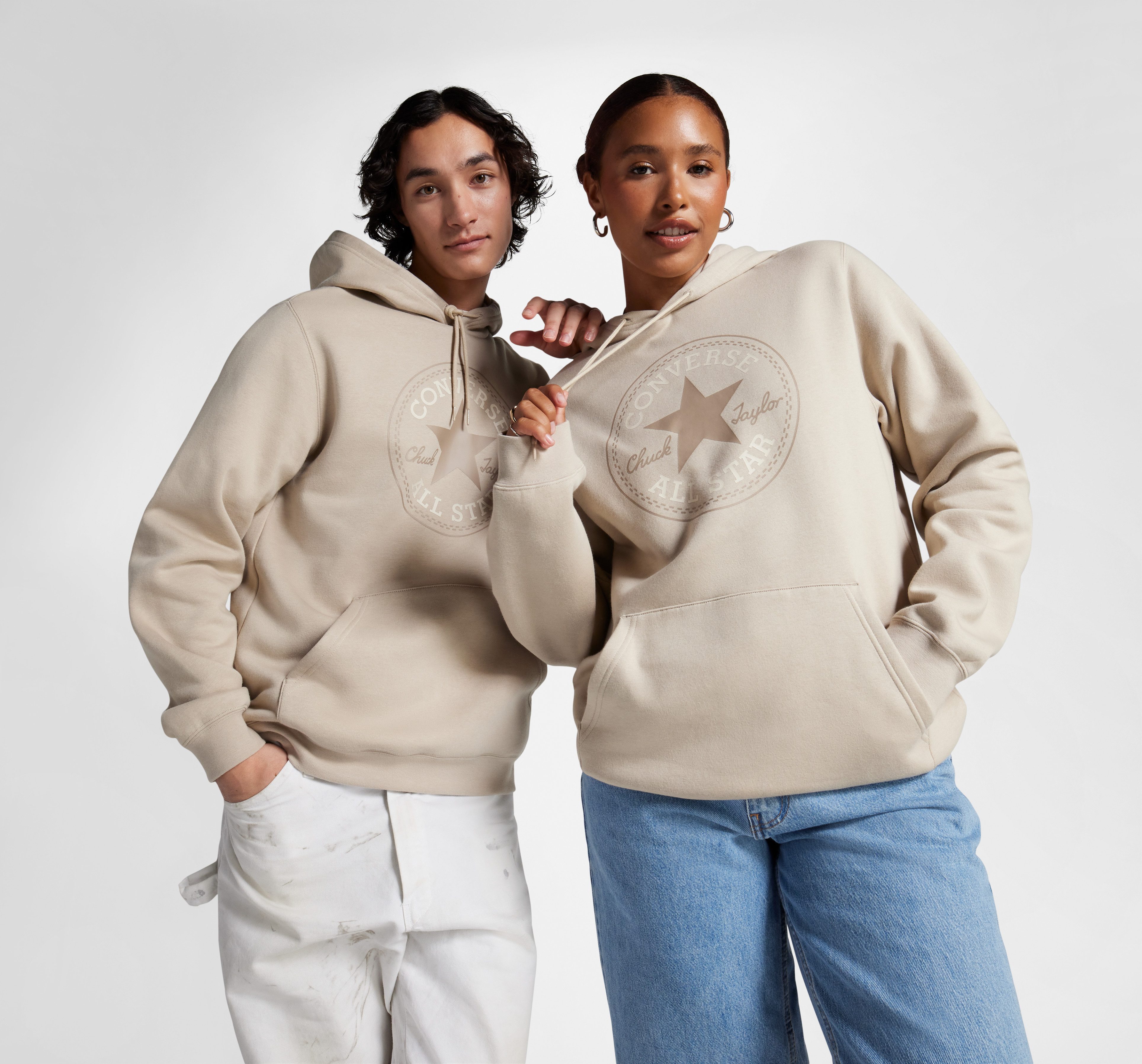 Converse Kapuzensweatshirt STANDARD FIT CENTER FRONT günstig online kaufen