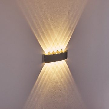 hofstein Außen-Wandleuchte Außen Wand Lampen Up Down LED Einfahrt Terrassen Haus Tür Balkon