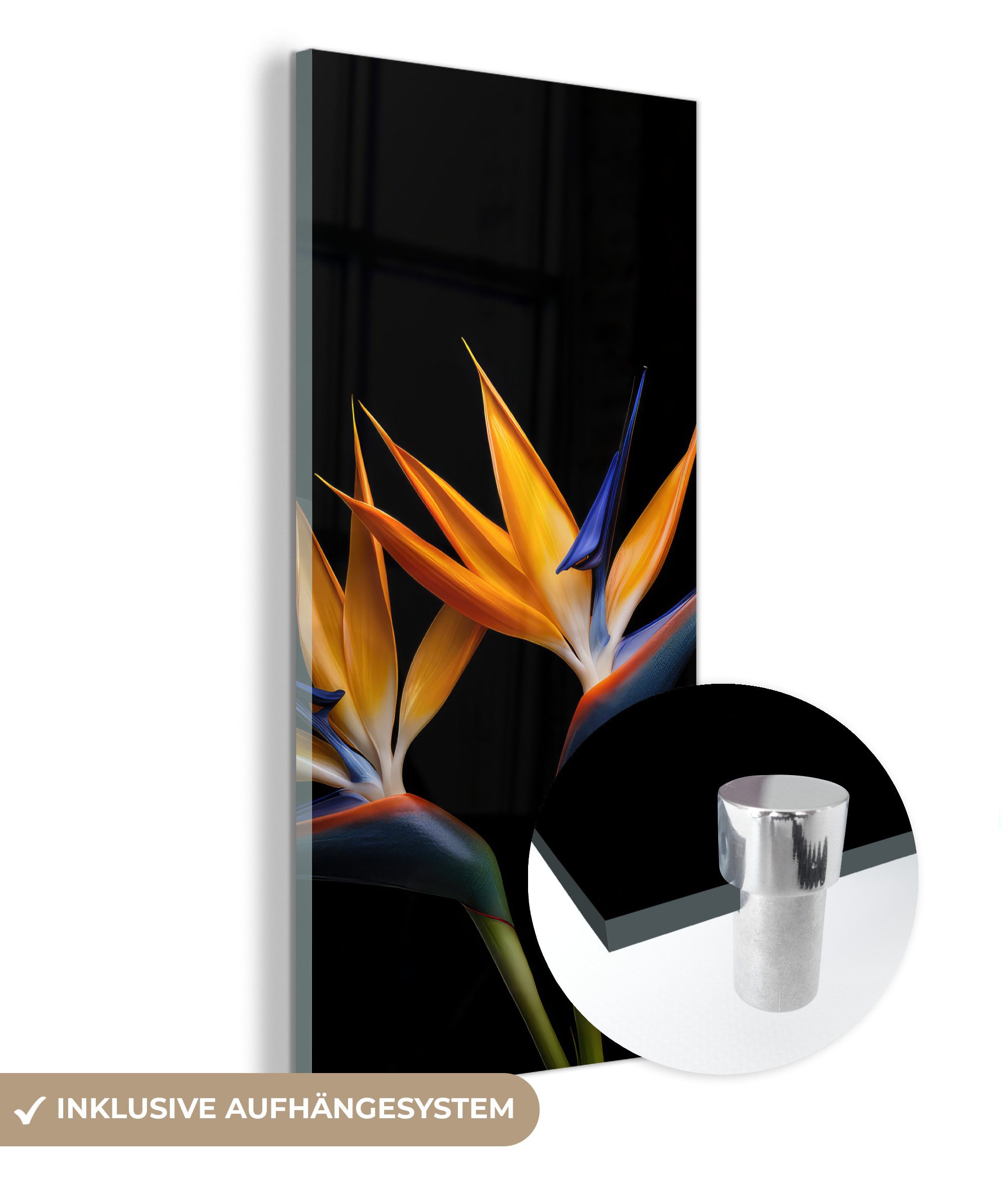 MuchoWow Acrylglasbild Pflanzen - Blumen - günstig online kaufen