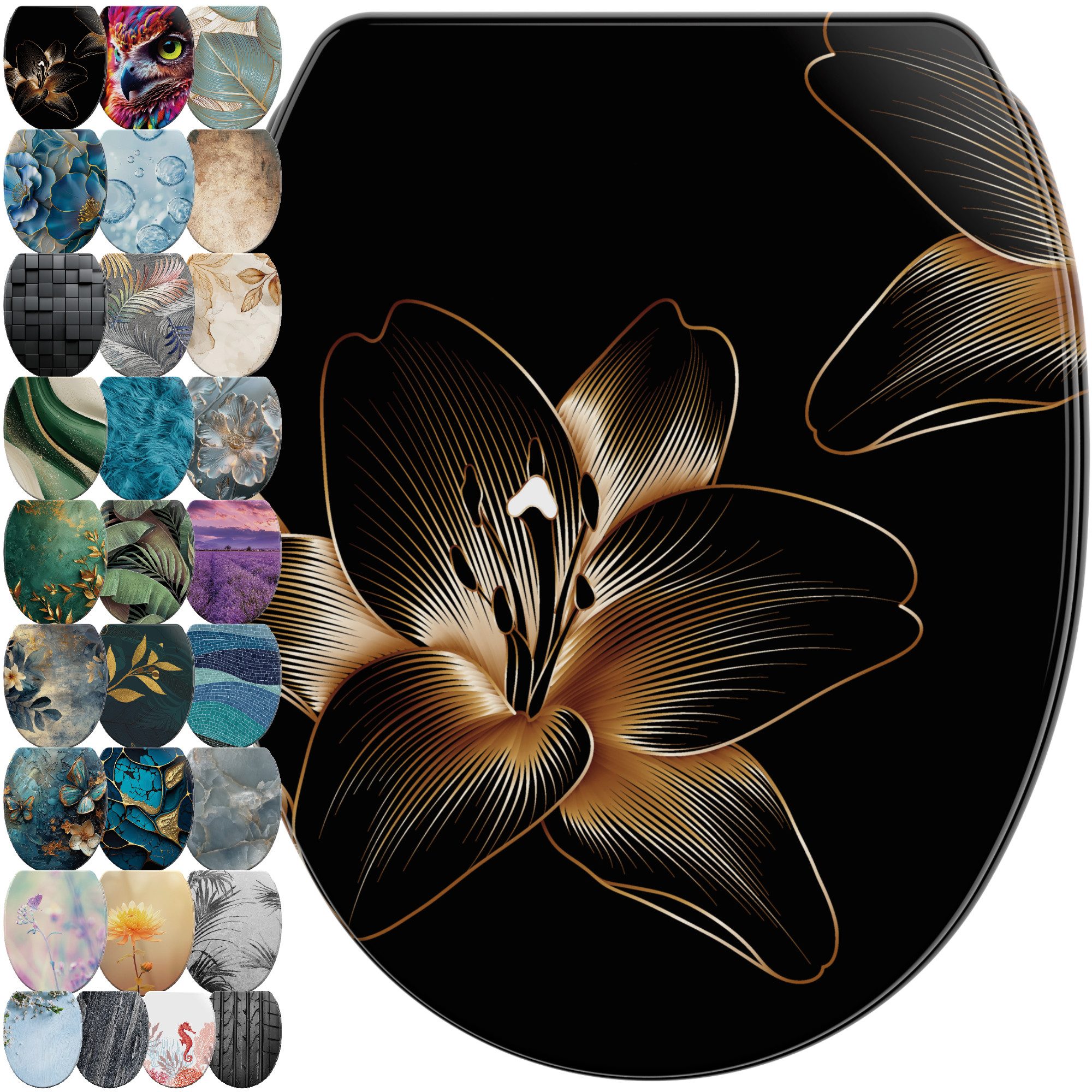 Sanilo WC-Sitz mit Absenkautomatik & Top Fix in vielen Designs, hochwertig, günstig online kaufen