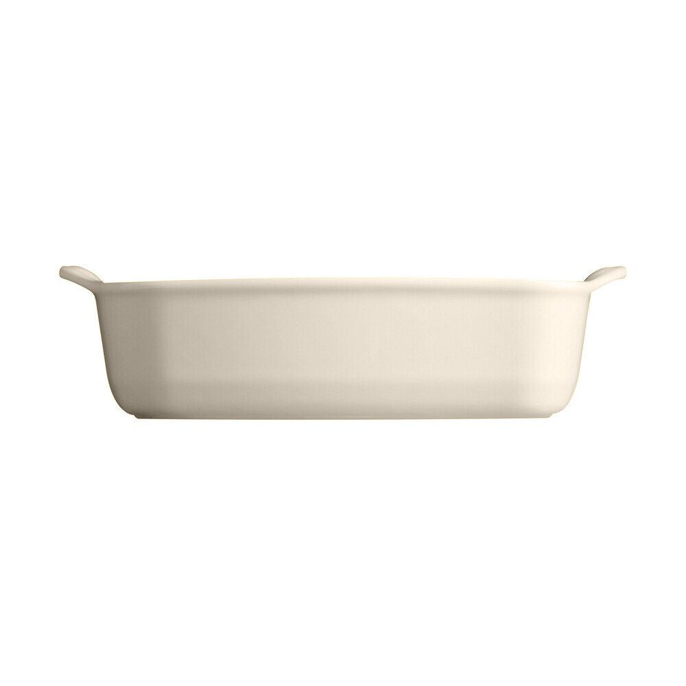 Emile Henry Auflaufform Gratinform 22x14 cm Ultime Argile, Keramik, 800ml, Made in France, Keramik, mikrow.- & spülm.sicher, beige