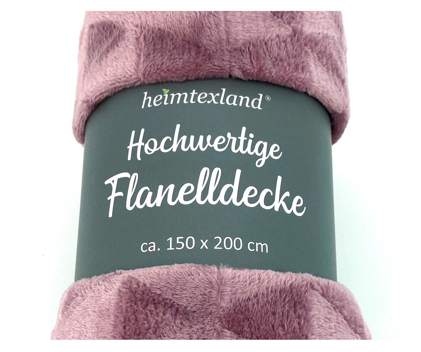 Wohndecke Soft Flanell Kuscheldecke Triangel Raute Sofadecke, heimtexland, günstig online kaufen