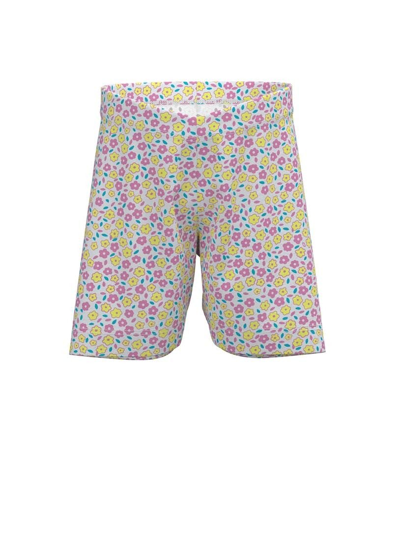 Trigema Bermudas TRIGEMA Baby Shorts mit Allover-Druck "Blümchen" (1-tlg)