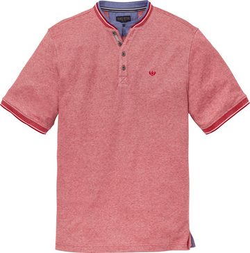 Franco Bettoni Kurzarmshirt sportlich-elegantes Serafino-Shirt