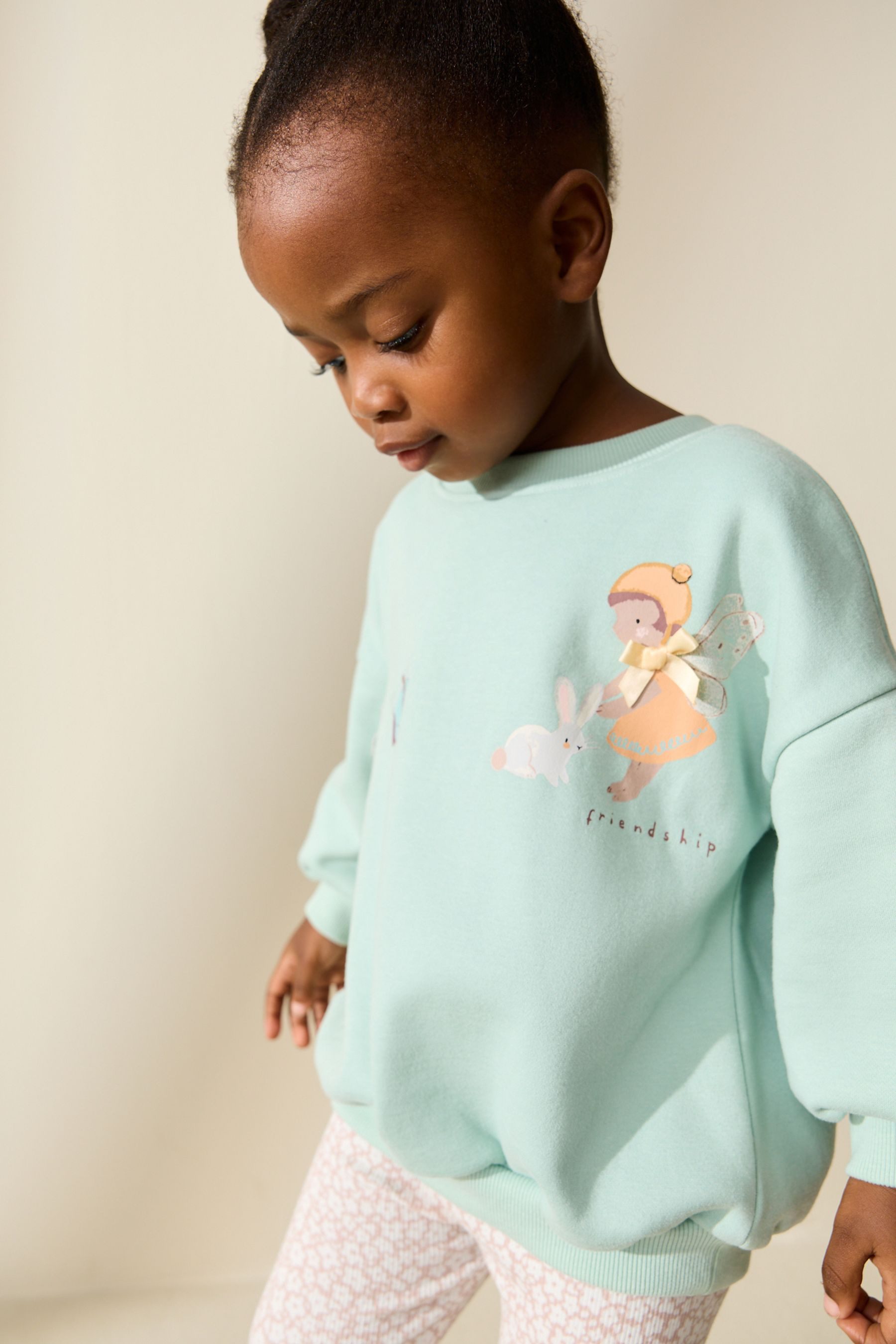 Next Top & Leggings Sweatshirt und Leggings im Set (2-tlg)