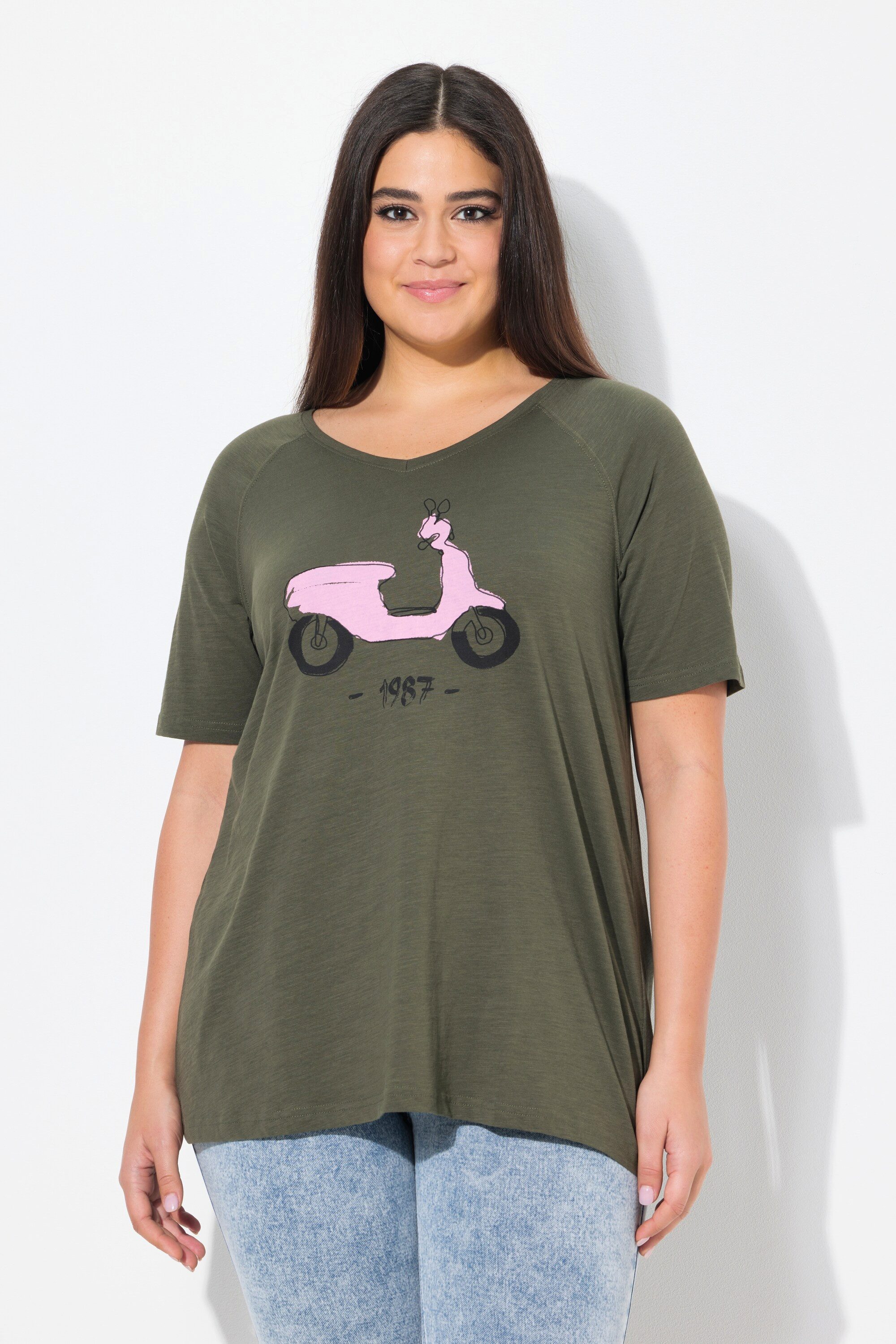 Ulla Popken T-Shirt T-Shirt Vespa Classic günstig online kaufen