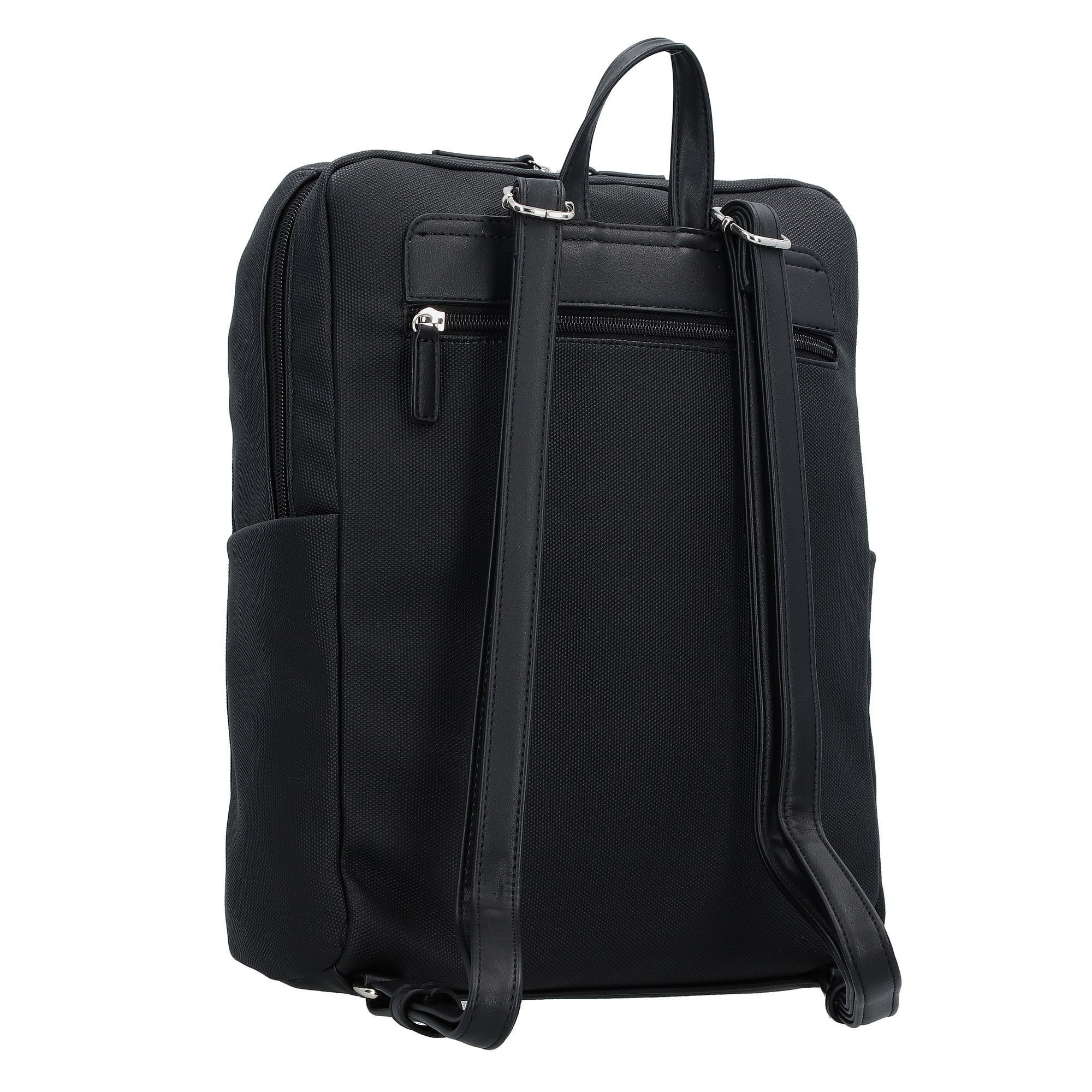 TOM TAILOR Rucksack Rosa, Polyurethan