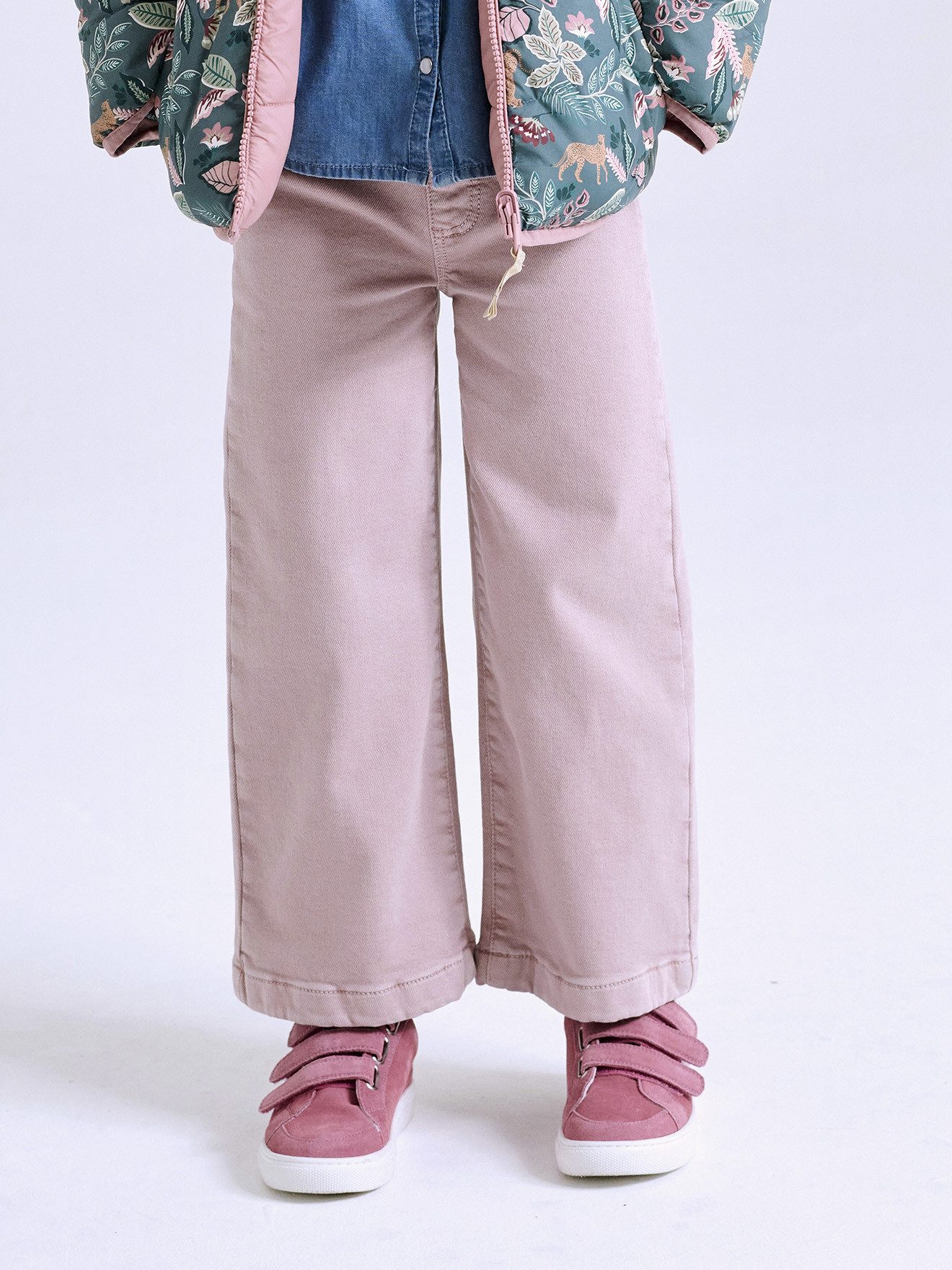 vertbaudet Cargohose Weite Mädchen Treggings BASIC