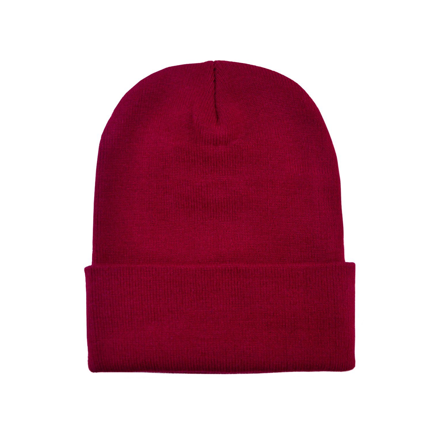 DonDon Beanie Mütze Beanie (Packung, 1-St) Wintermütze, klassisches Design, mit Krempe