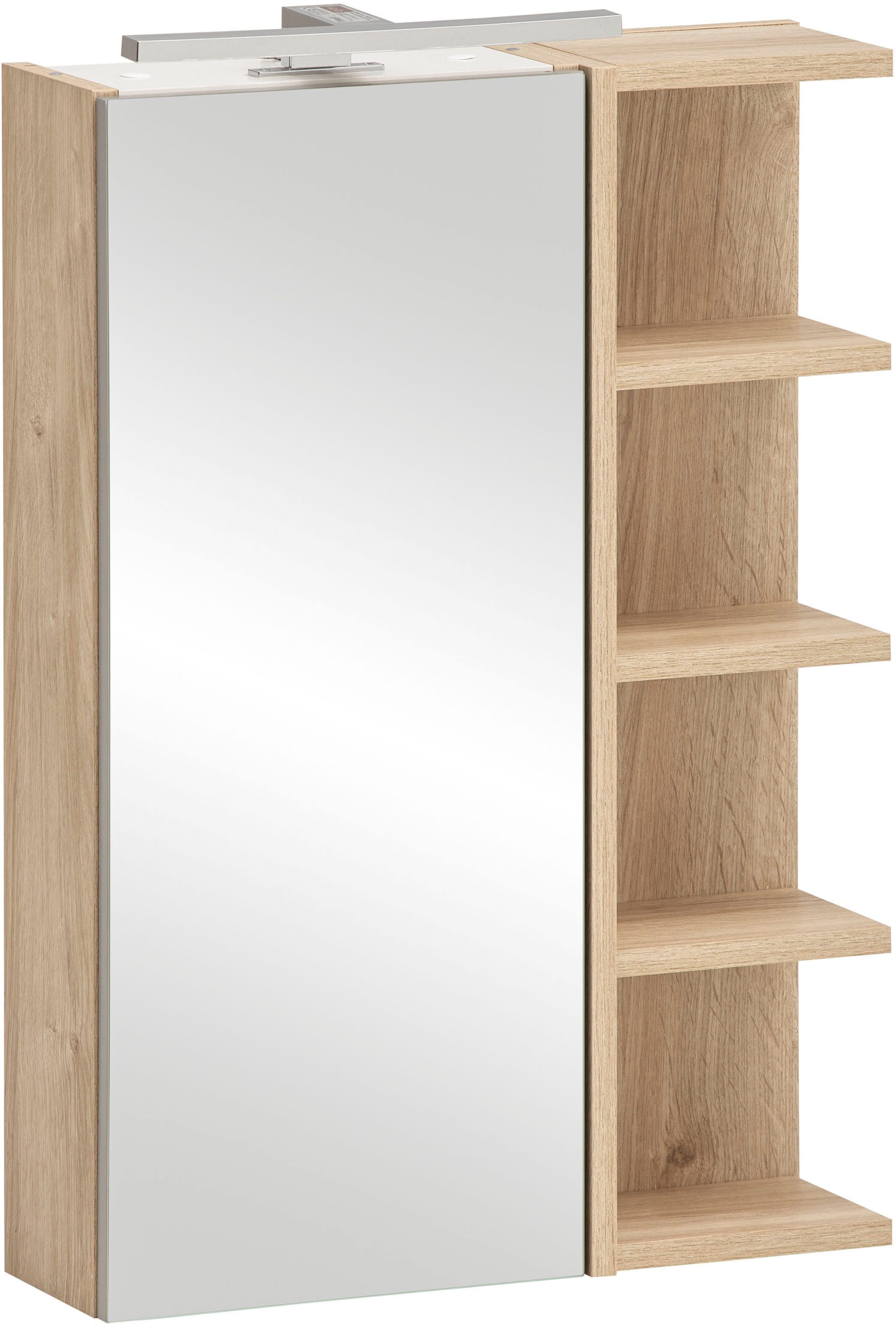 Schildmeyer Spiegelschrank Mads, Spiegelschrank, Made in Germany, B: 49,7 cm (1-St) Solide Verarbeitung - Dieses Produkt ist in Deutschland gefertigt