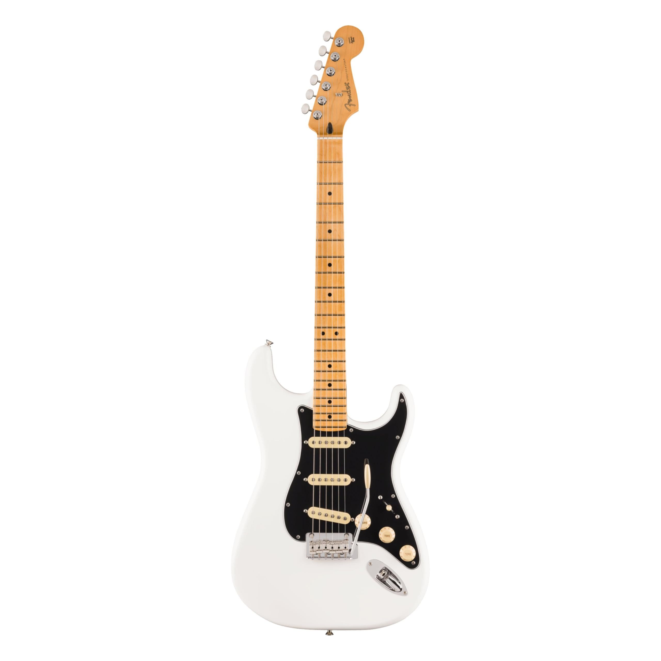 Fender E-Gitarre, E-Gitarren, ST-Modelle, Player II Stratocaster MN Polar White - E-Gitarre