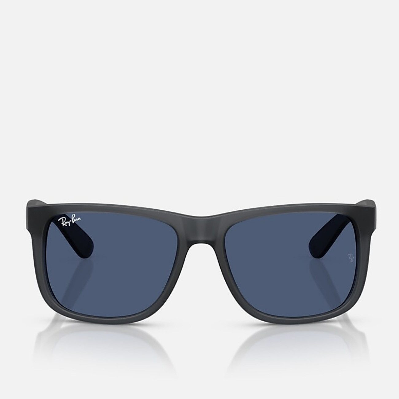 Ray-Ban Sonnenbrille Ray-Ban Justin RB4165 687380 Opal Grey Dark Blue günstig online kaufen