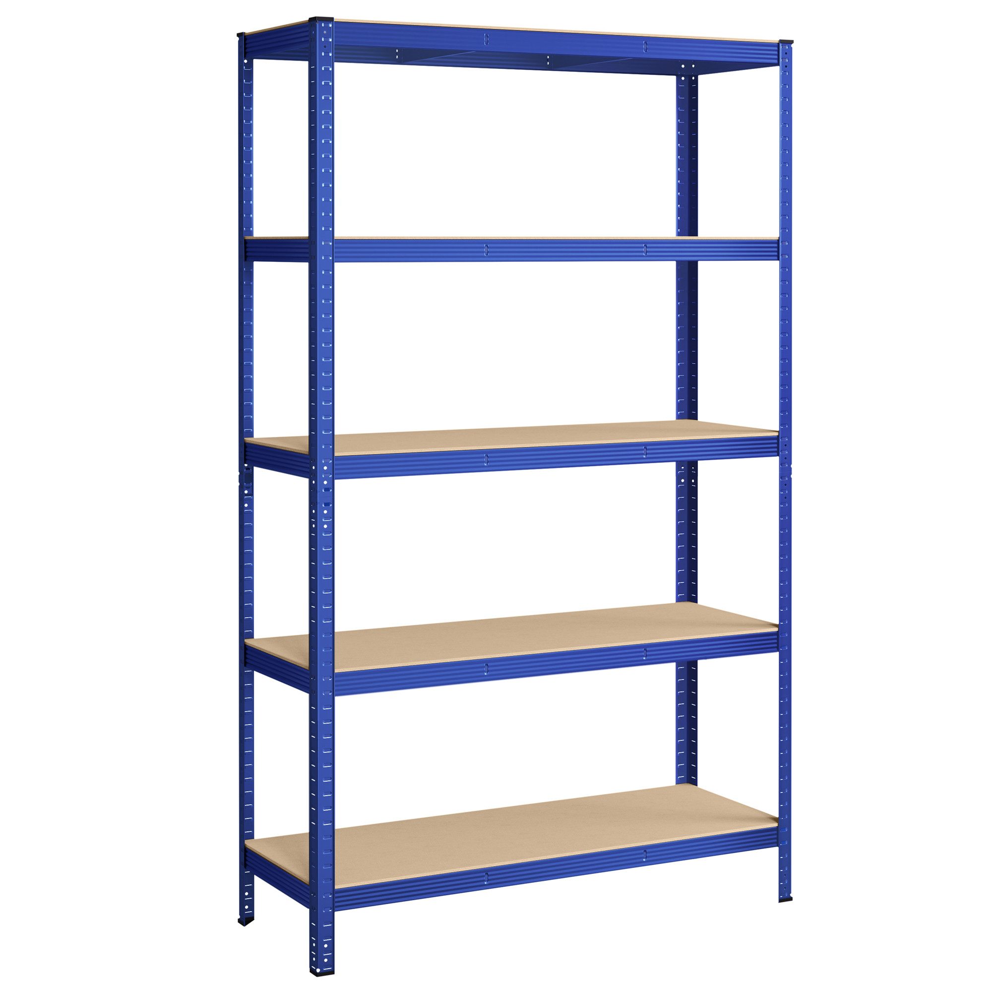 SONGMICS Schwerlastregal Standregal, 1-tlg., 200 x 120 x 60 cm, bis 750 kg belastbar, 5 verstellbare Ablagen