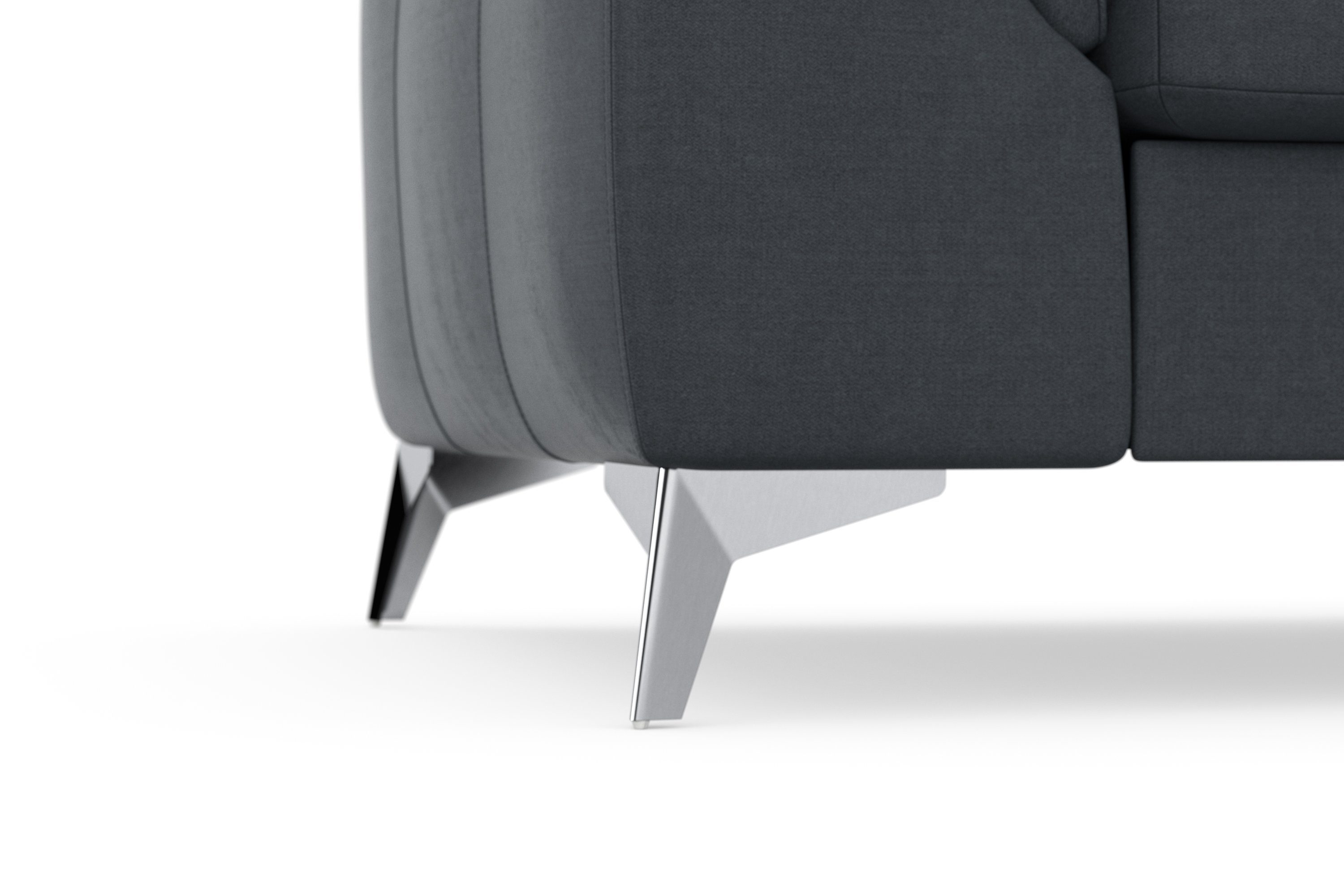 Ecksofa sit&more mane, mit Armteilfunktion und optional Sinatra, Kopfteilverstellung mit