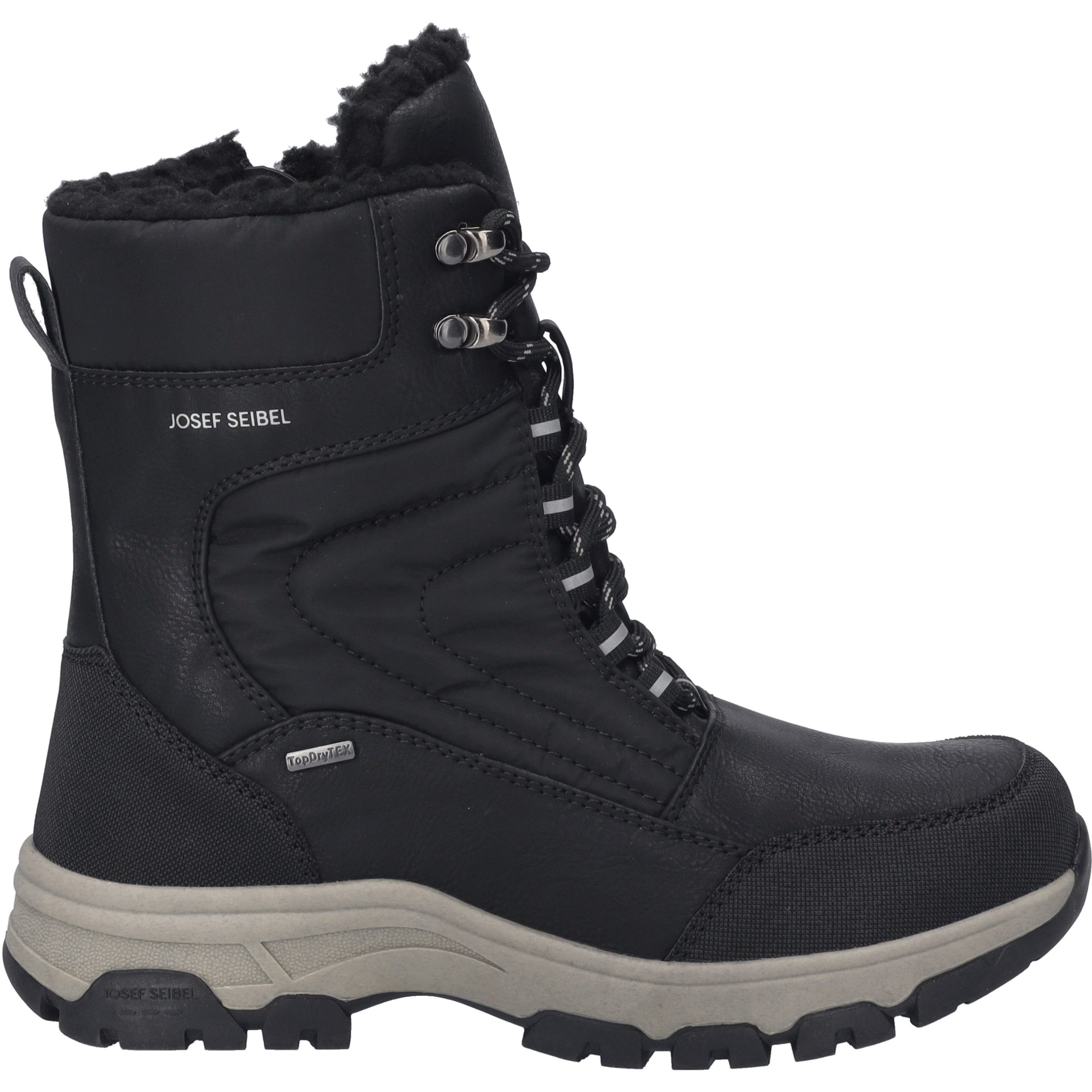 Josef Seibel Davos 52, schwarz Stiefel