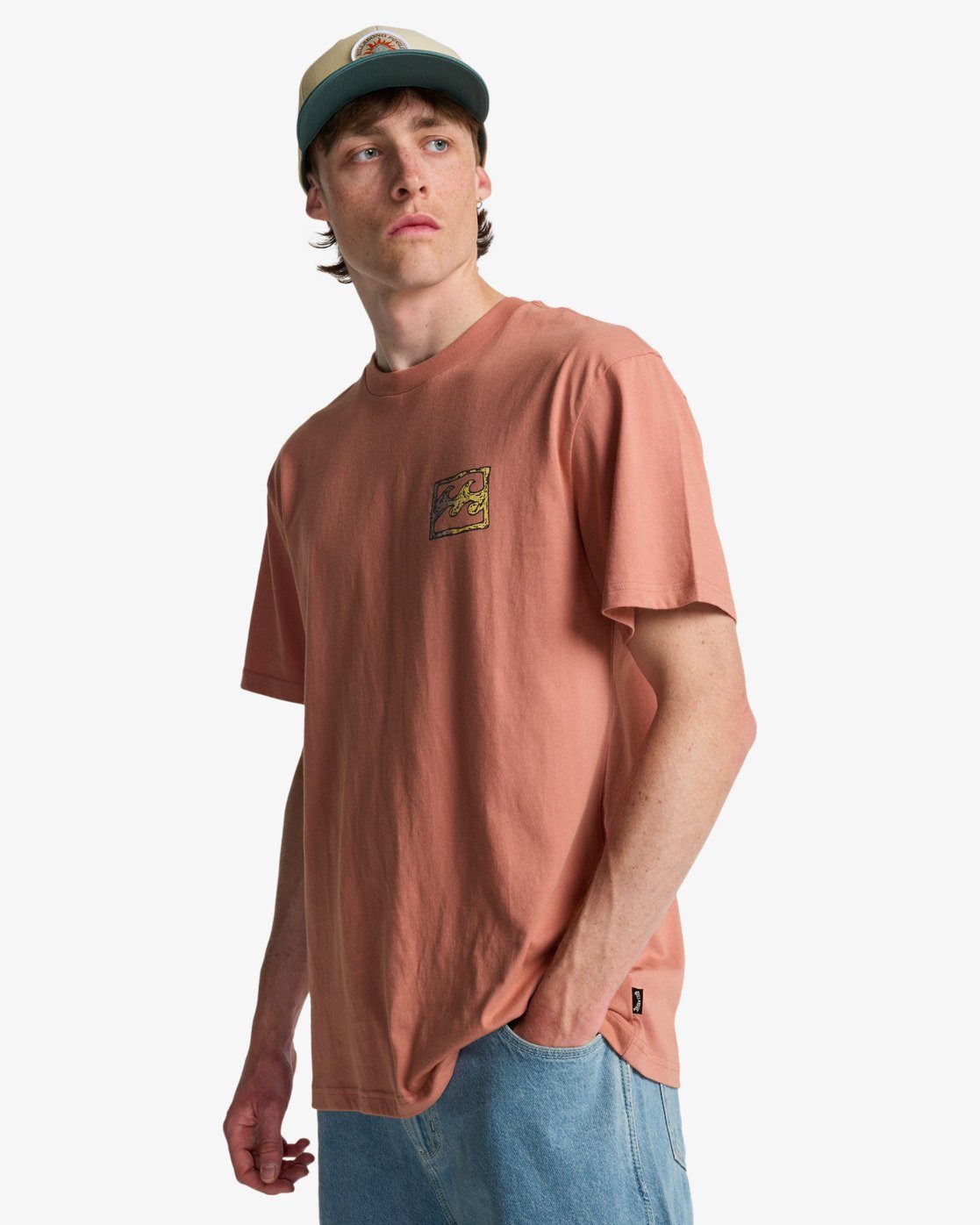 Billabong T-Shirt CRAYON WAVE SS aus Baumwolle, für Erwachsene