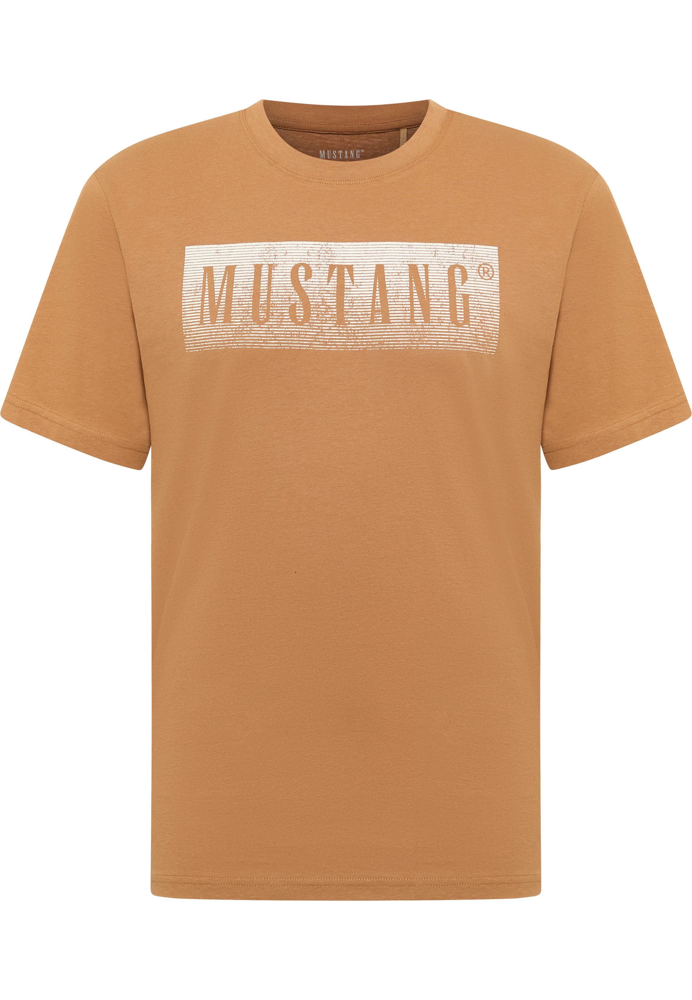 MUSTANG T-Shirt MU-Austin Block Logo Regular fit